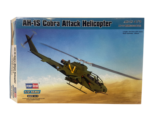 HobbyBoss 1:72 AH-1S Cobra Attack Helicopter 87225