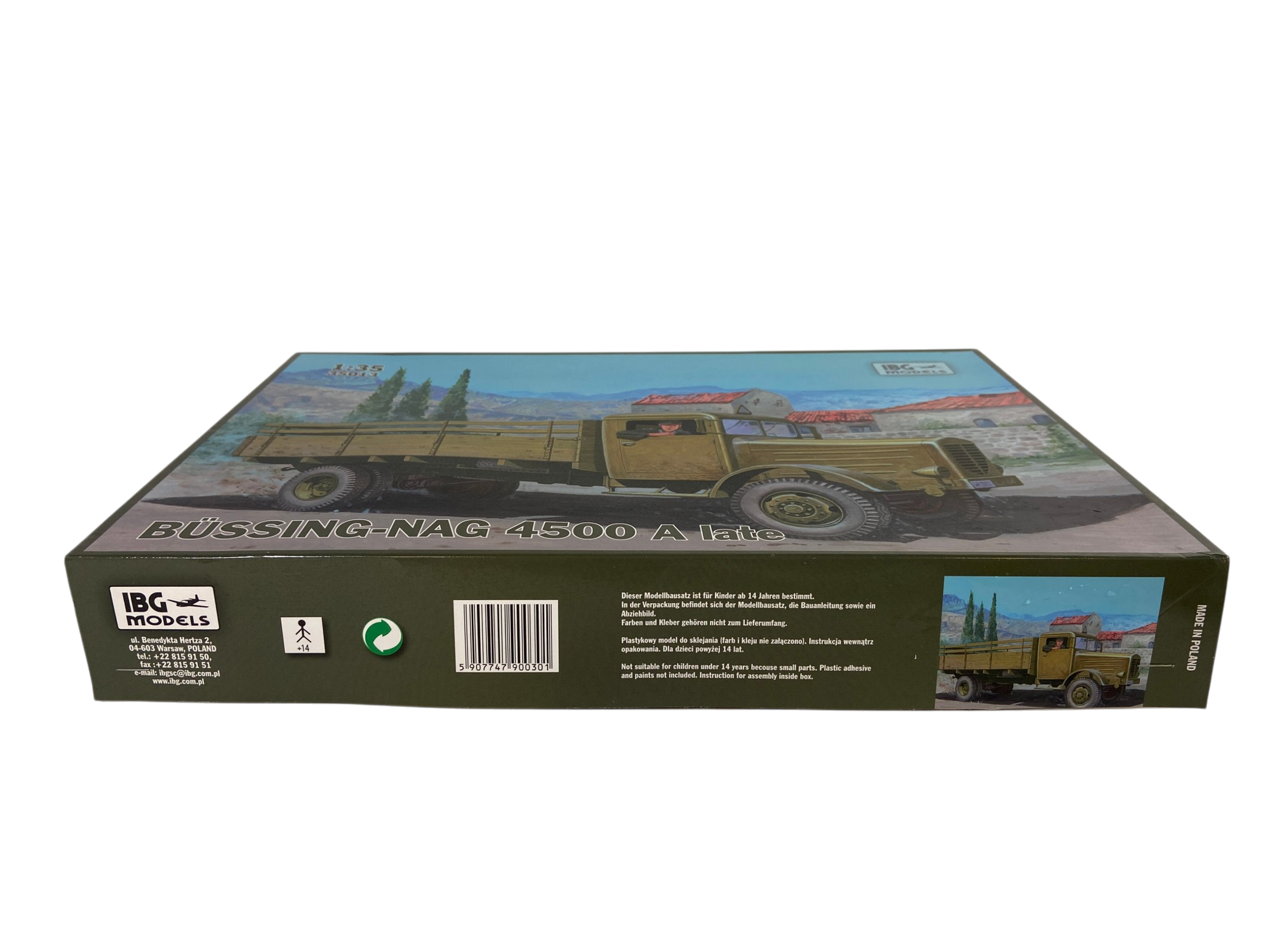 IBG Models 1:35 Büssing-NAG 4500 A late 35013