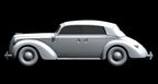 ICM 1:24 Opel Admiral Kabriolett WW2 German Passenger Car 24022