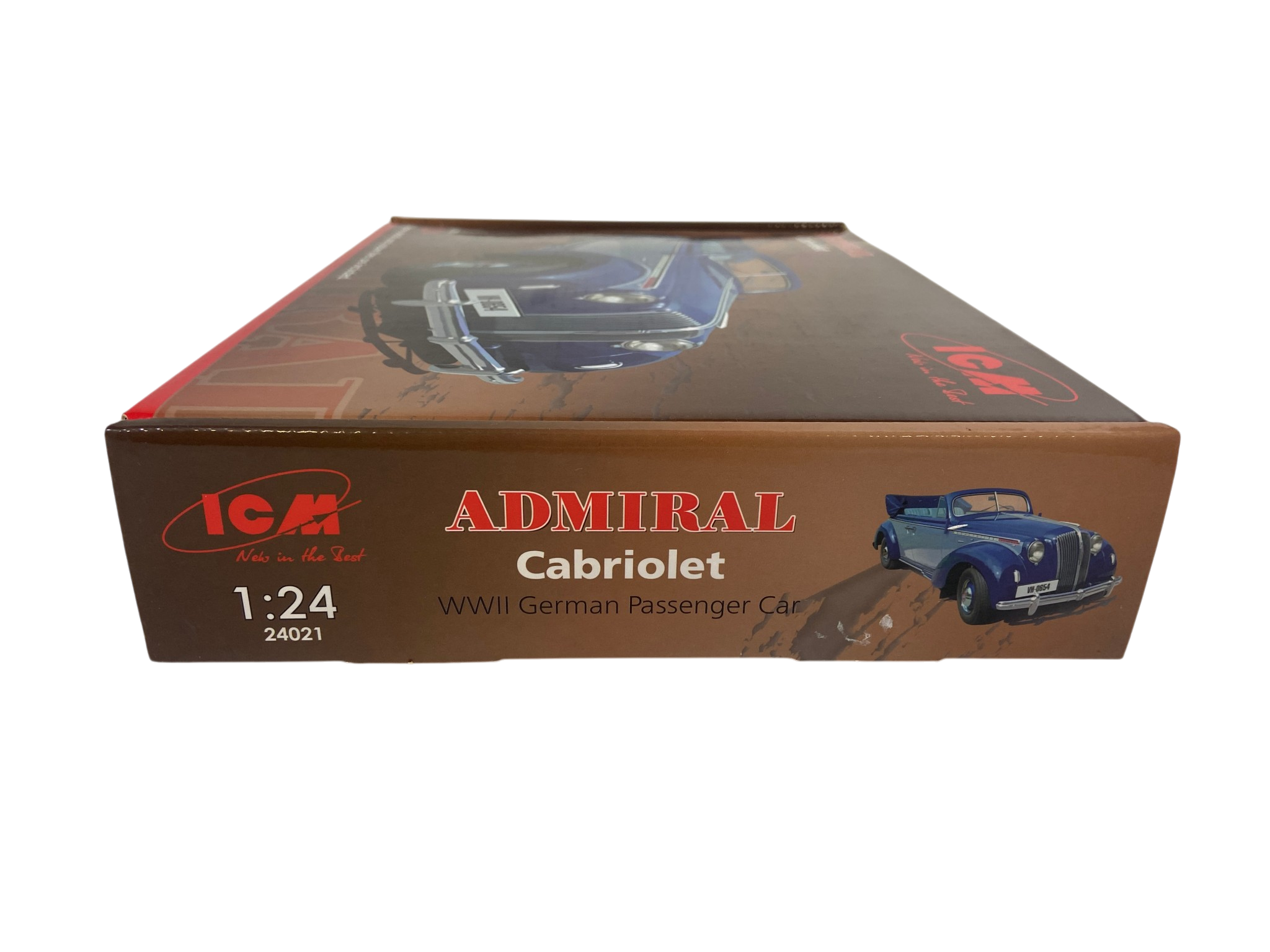 ICM 1:24 Admiral Cabriolet WWII German Passenger Car 24021