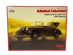 ICM 1:35 Admiral Cabriolet WWII German Staff Car with Figures 35471