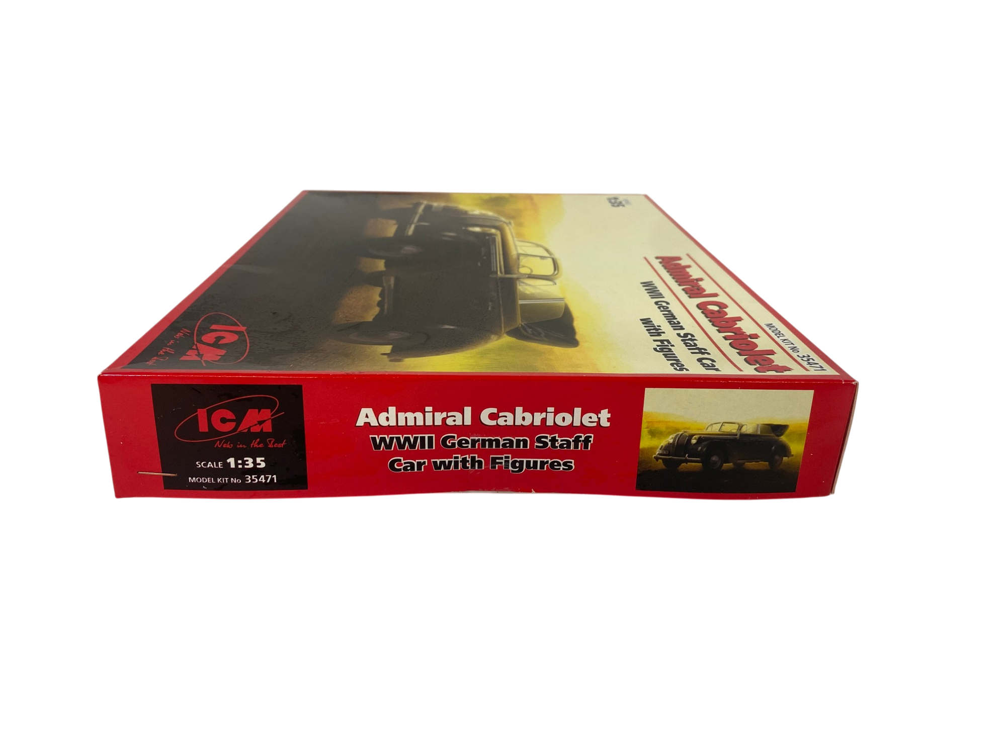 ICM 1:35 Admiral Cabriolet WWII German Staff Car with Figures 35471