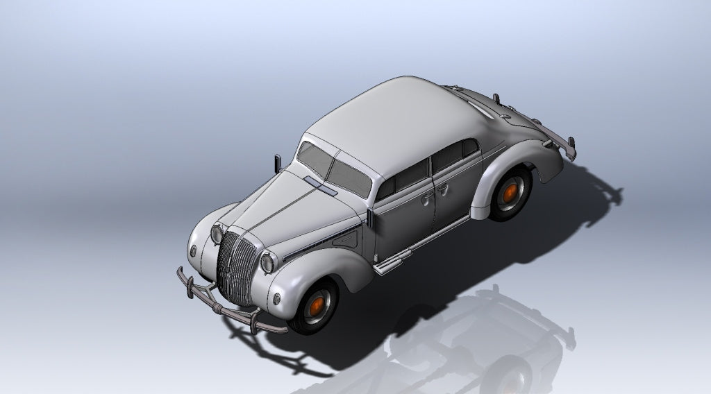 ICM 1:35 Admiral Saloon WWII German Staff Car 35472