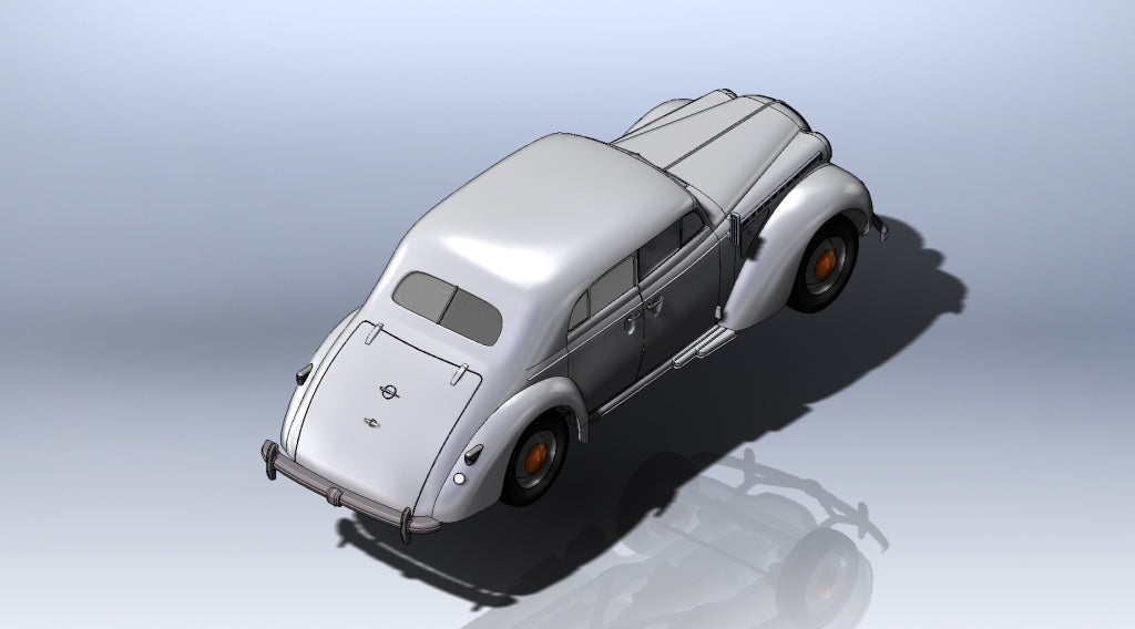 ICM 1:35 Admiral Saloon WWII German Staff Car 35472