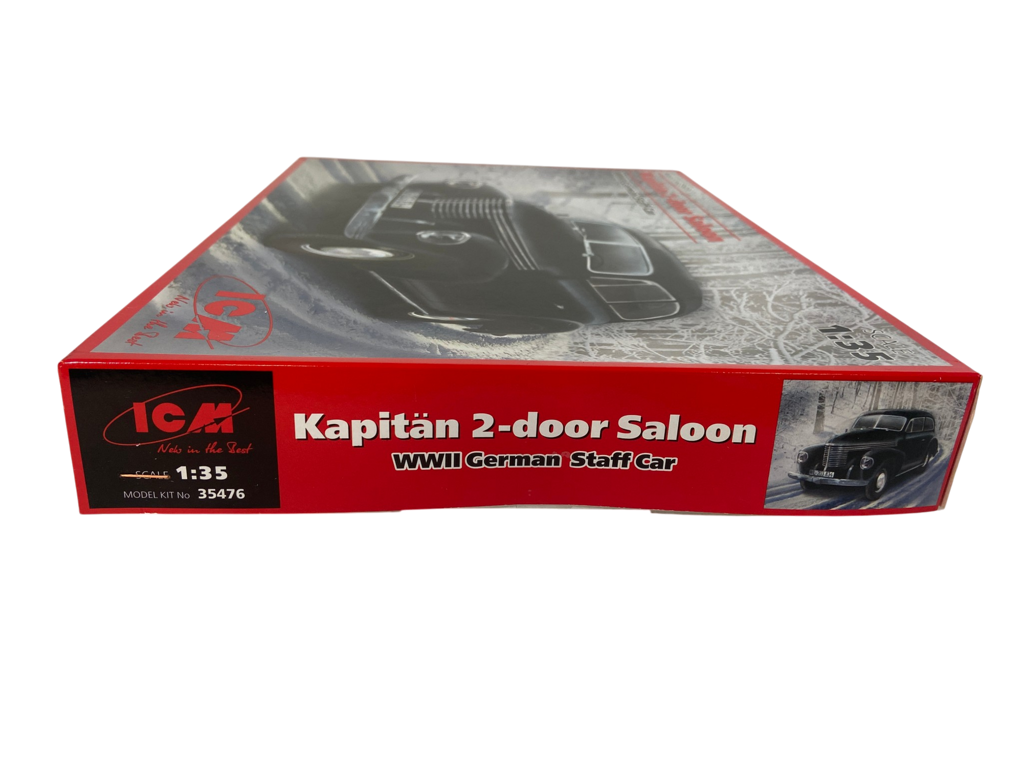 ICM 1:35 Kapitän 2-door Saloon WWII German Staff Car 35476