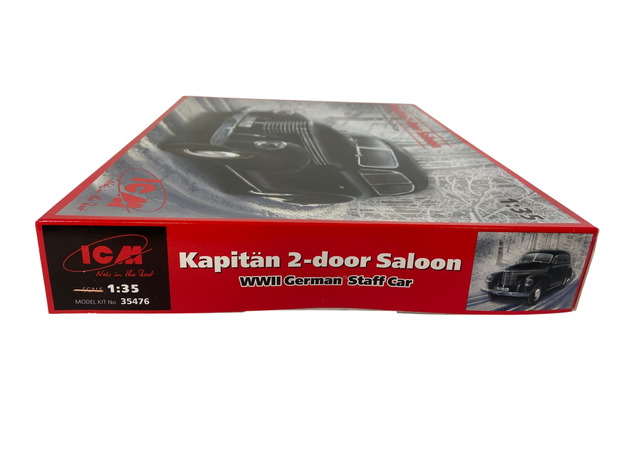 ICM 1:35 Kapitän 2-door Saloon WWII German Staff Car 35476