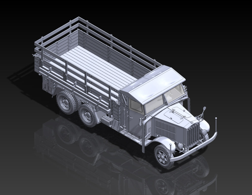 ICM 1:35 Krupp L3H163 WW II German truck 35461