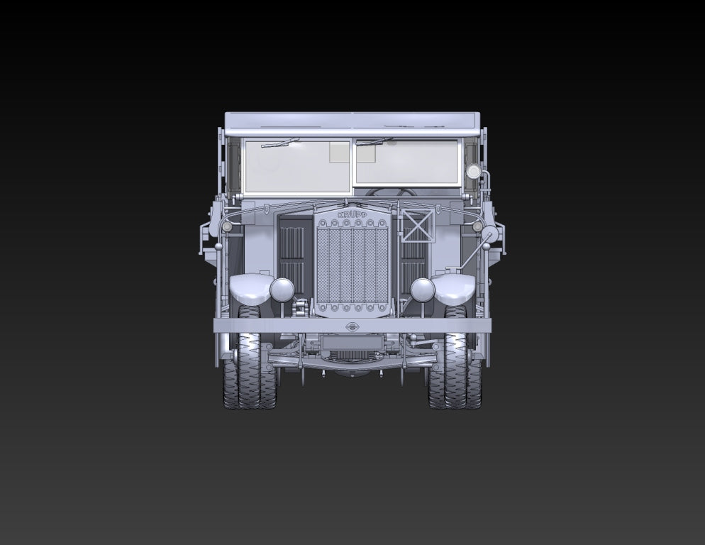 ICM 1:35 Krupp L3H163 WW II German truck 35461