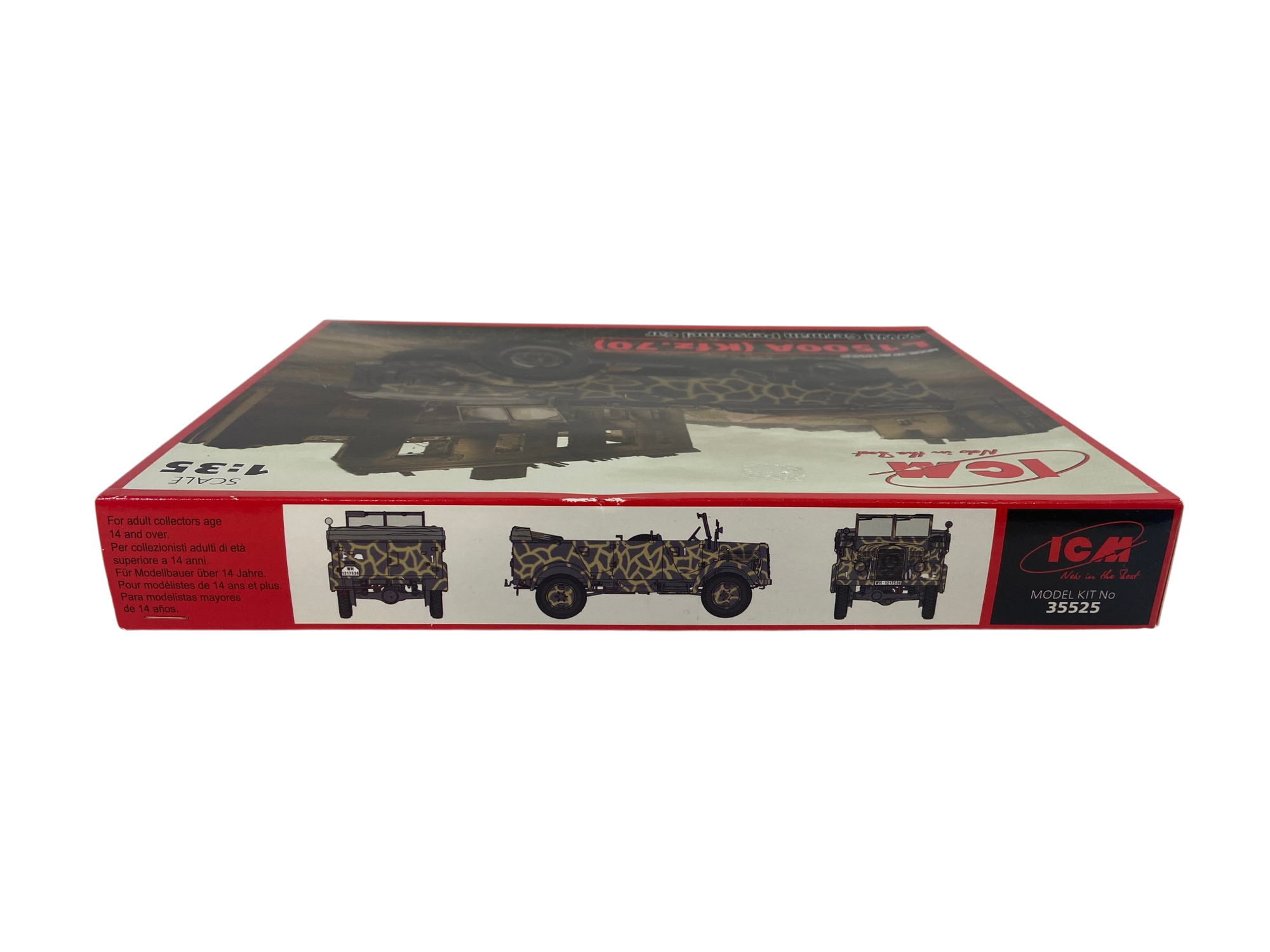 ICM 1:35 L1500A (Kfz.70) WWII German Personnel Car 35525