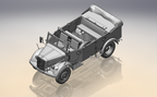 ICM 1:35 L1500A (Kfz.70) WWII German Personnel Car 35525