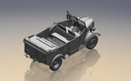 ICM 1:35 L1500A (Kfz.70) WWII German Personnel Car 35525