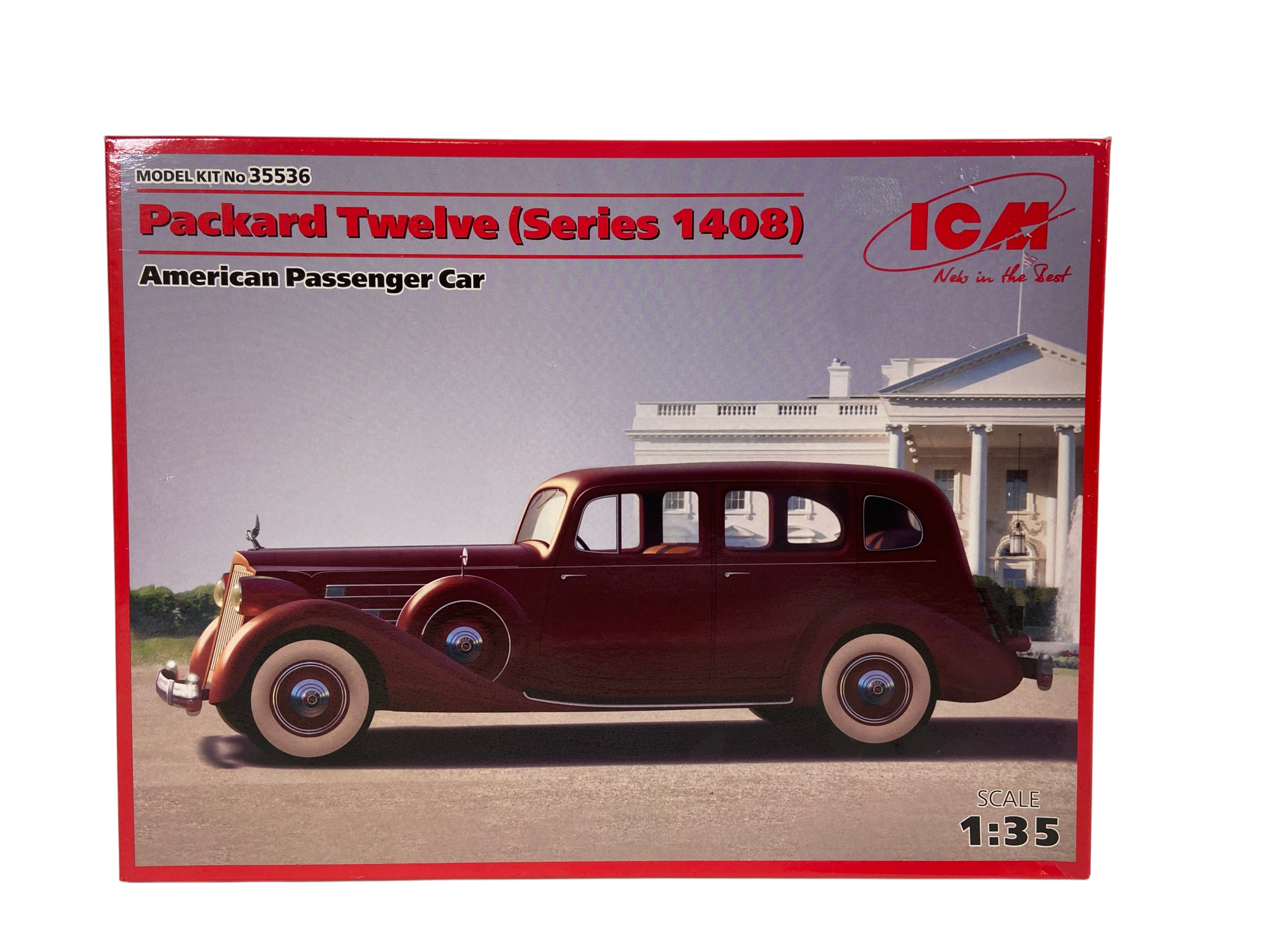 ICM 1:35 Packard Twelve (Series 1408) American Passenger Car 35536