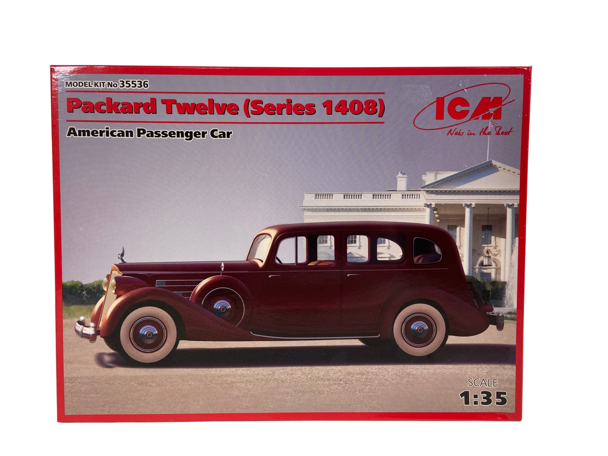 ICM 1:35 Packard Twelve (Series 1408) American Passenger Car 35536