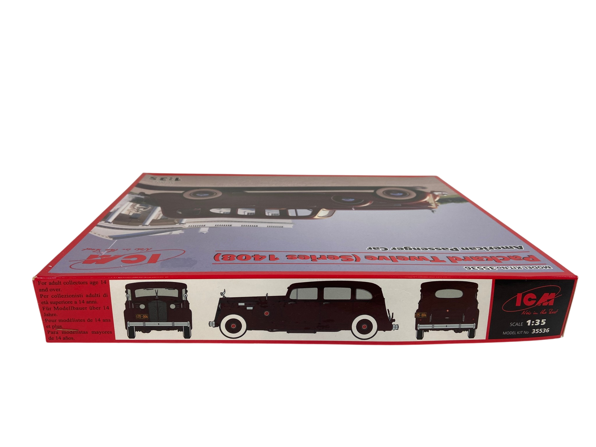 ICM 1:35 Packard Twelve (Series 1408) American Passenger Car 35536