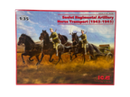 ICM 1:35 Soviet Regimental Artillery Horse Transport (1943-1945) 35481