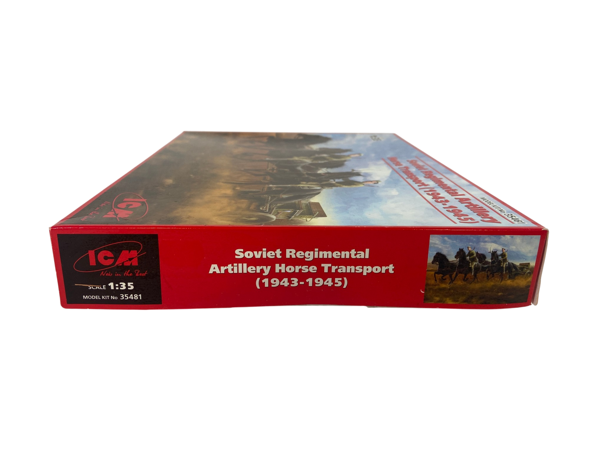 ICM 1:35 Soviet Regimental Artillery Horse Transport (1943-1945) 35481