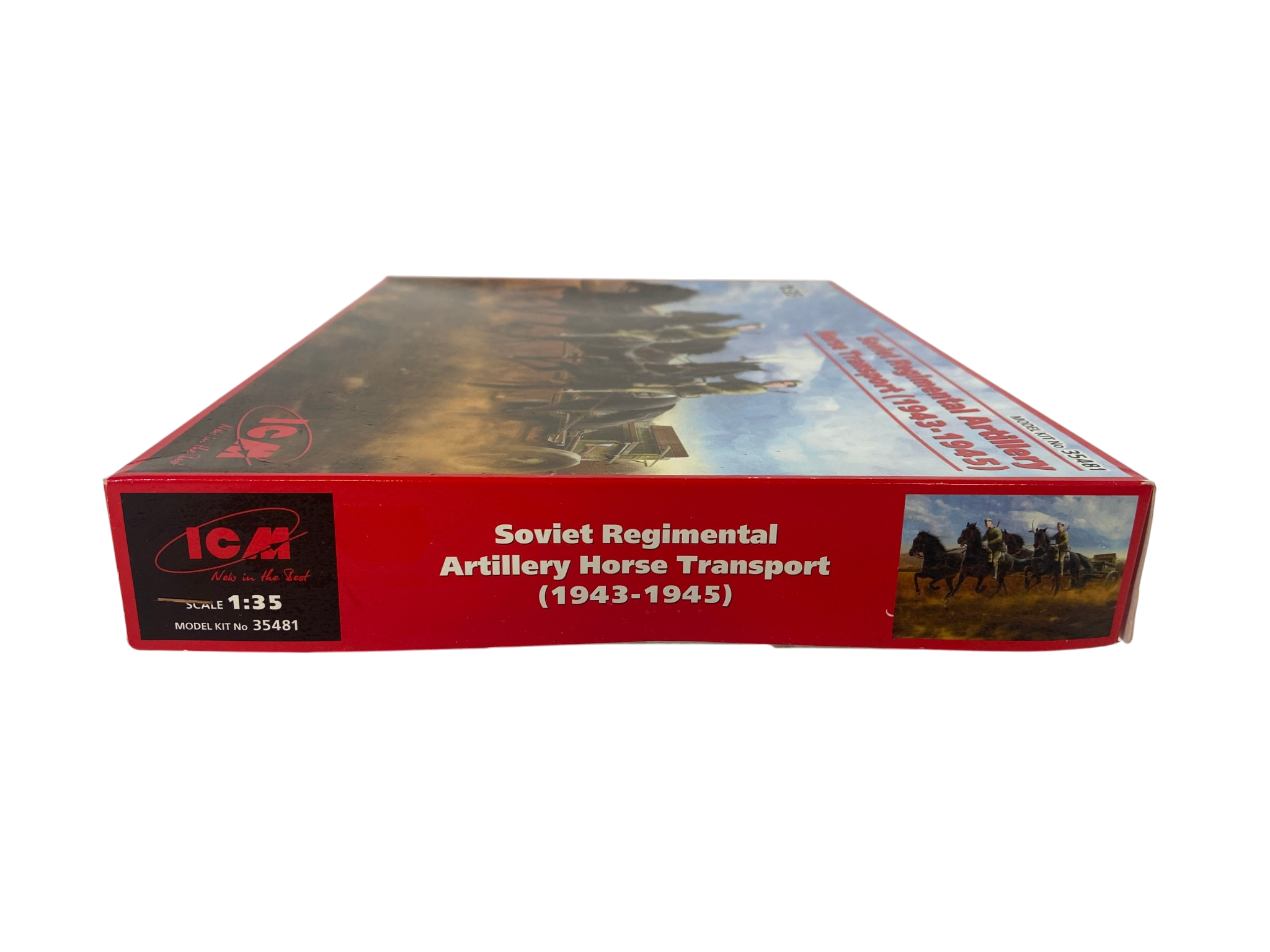 ICM 1:35 Soviet Regimental Artillery Horse Transport (1943-1945) 35481