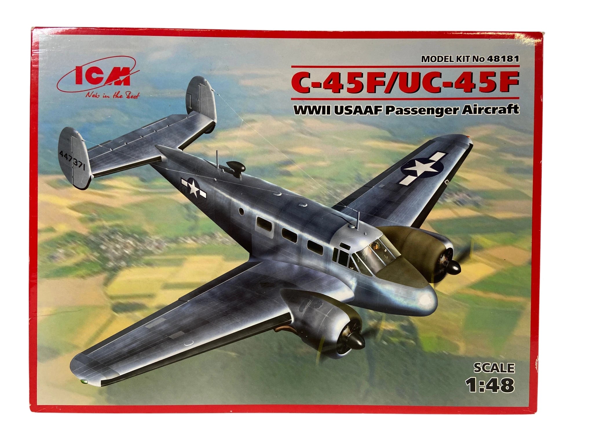 ICM 1:48 C-45F/UC-45F WWII USAAF Passenger Aircraft incl. upgrades 48181