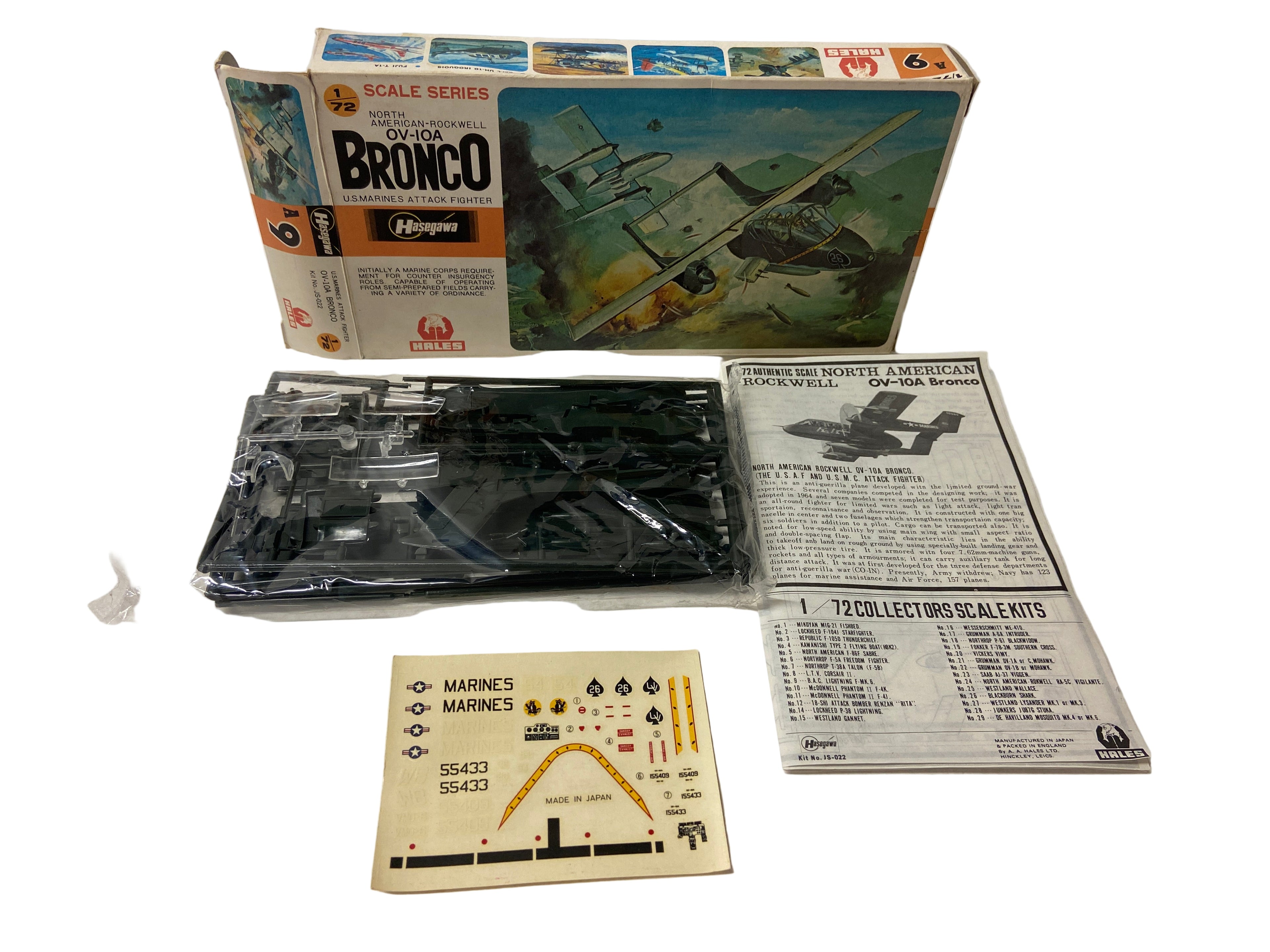 Hasegawa 1:72 OV-10A Bronco JS-022