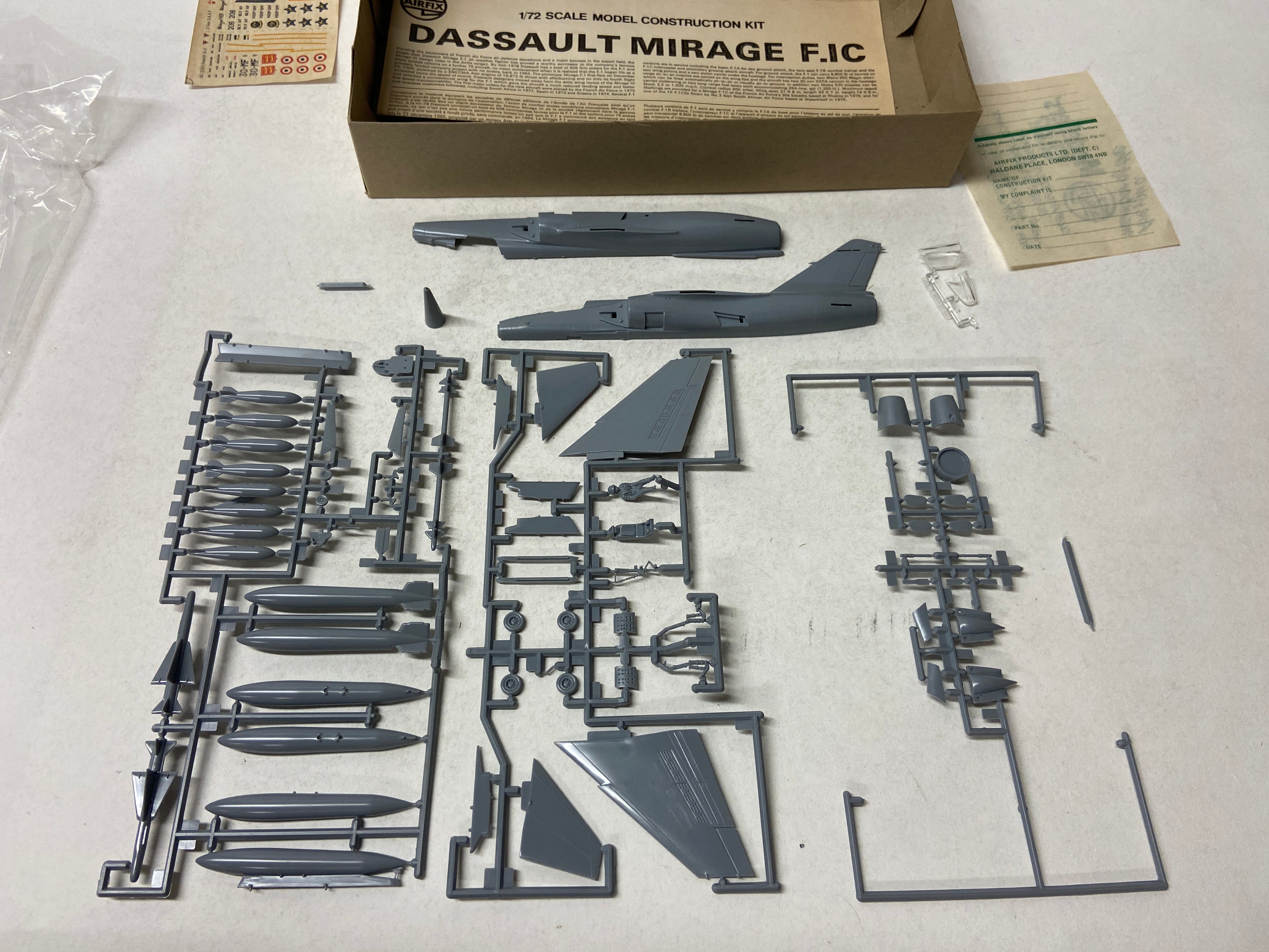 Airfix 1:72 Dassault Mirage F.1C 04022-2