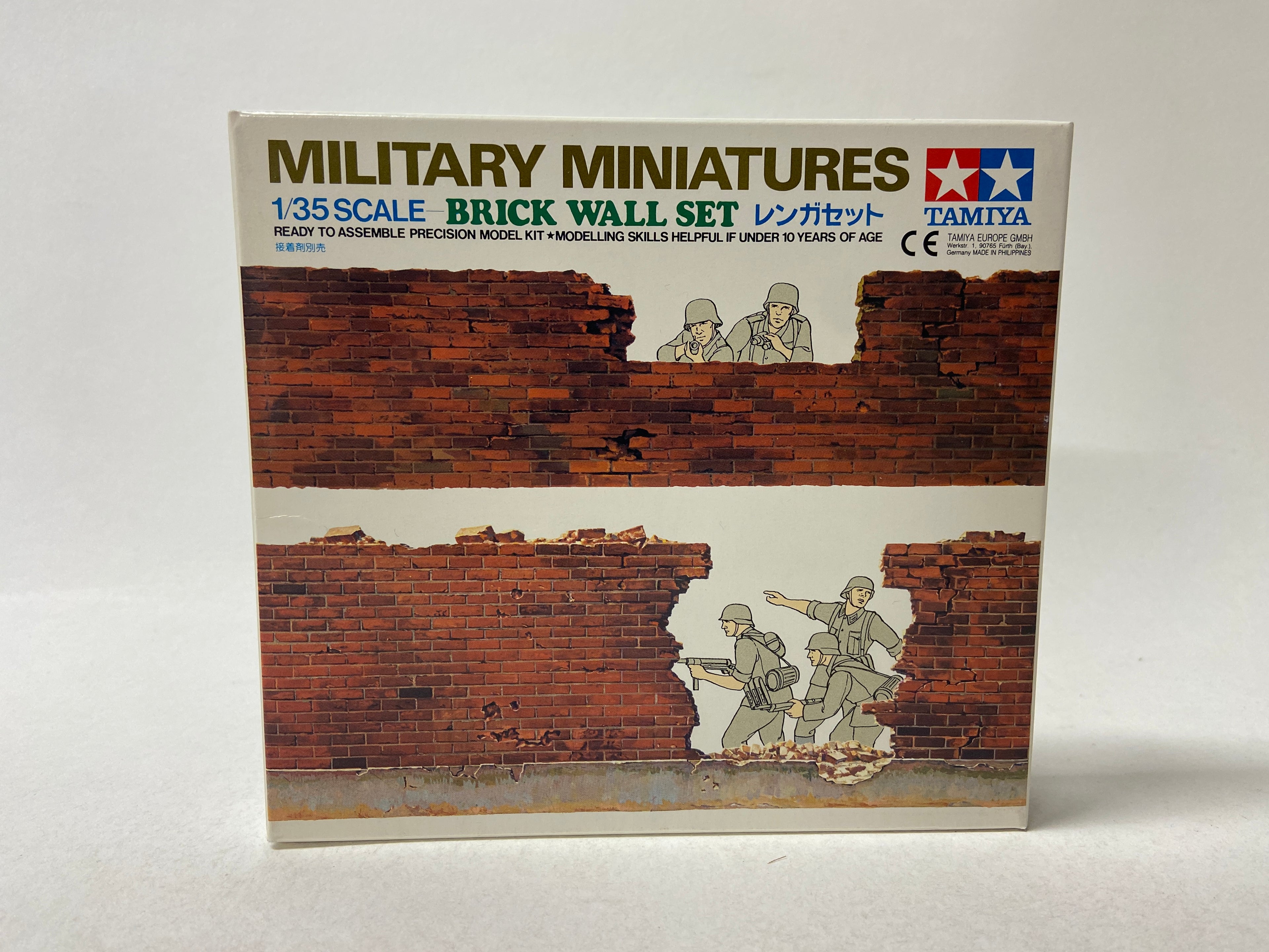 Tamiya 1:35 Military Miniatures Brick Wall Set 35028