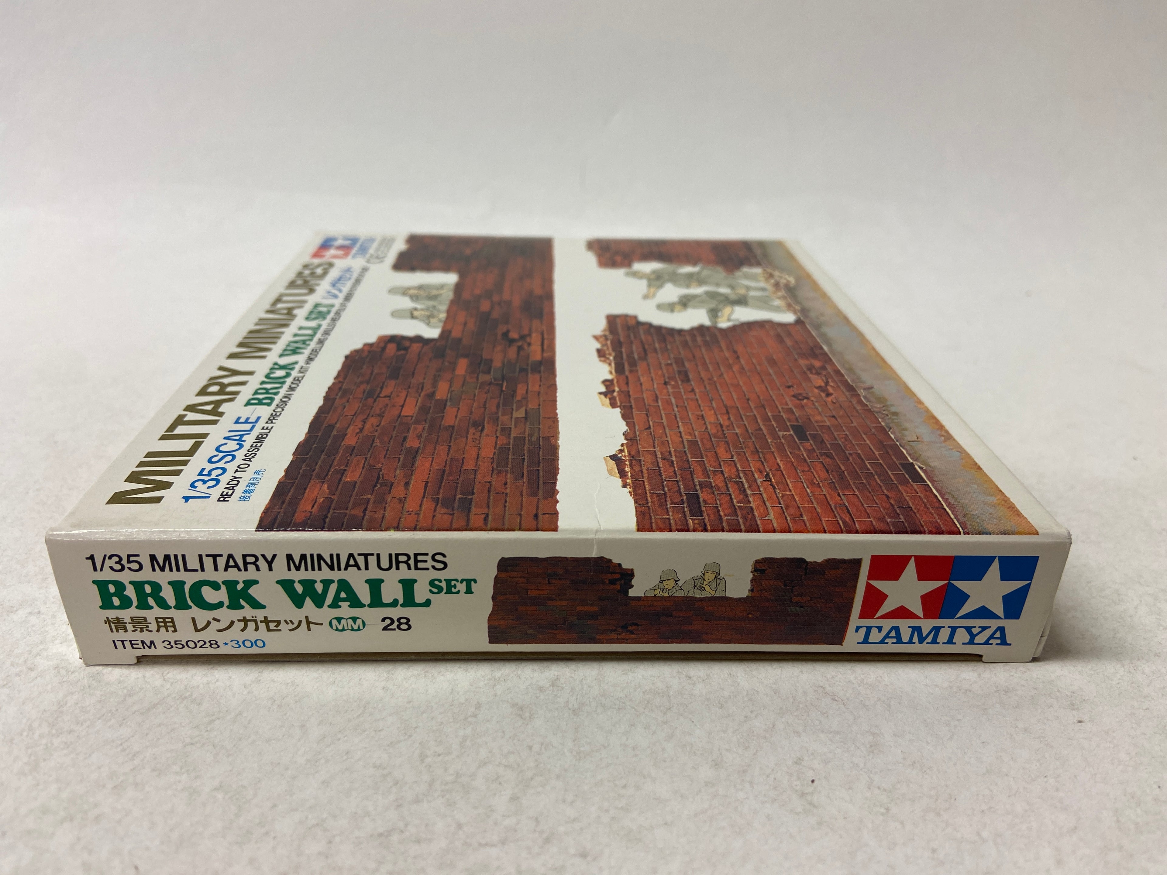 Tamiya 1:35 Military Miniatures Brick Wall Set 35028