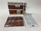 Tamiya 1:35 Military Miniatures Brick Wall Set 35028