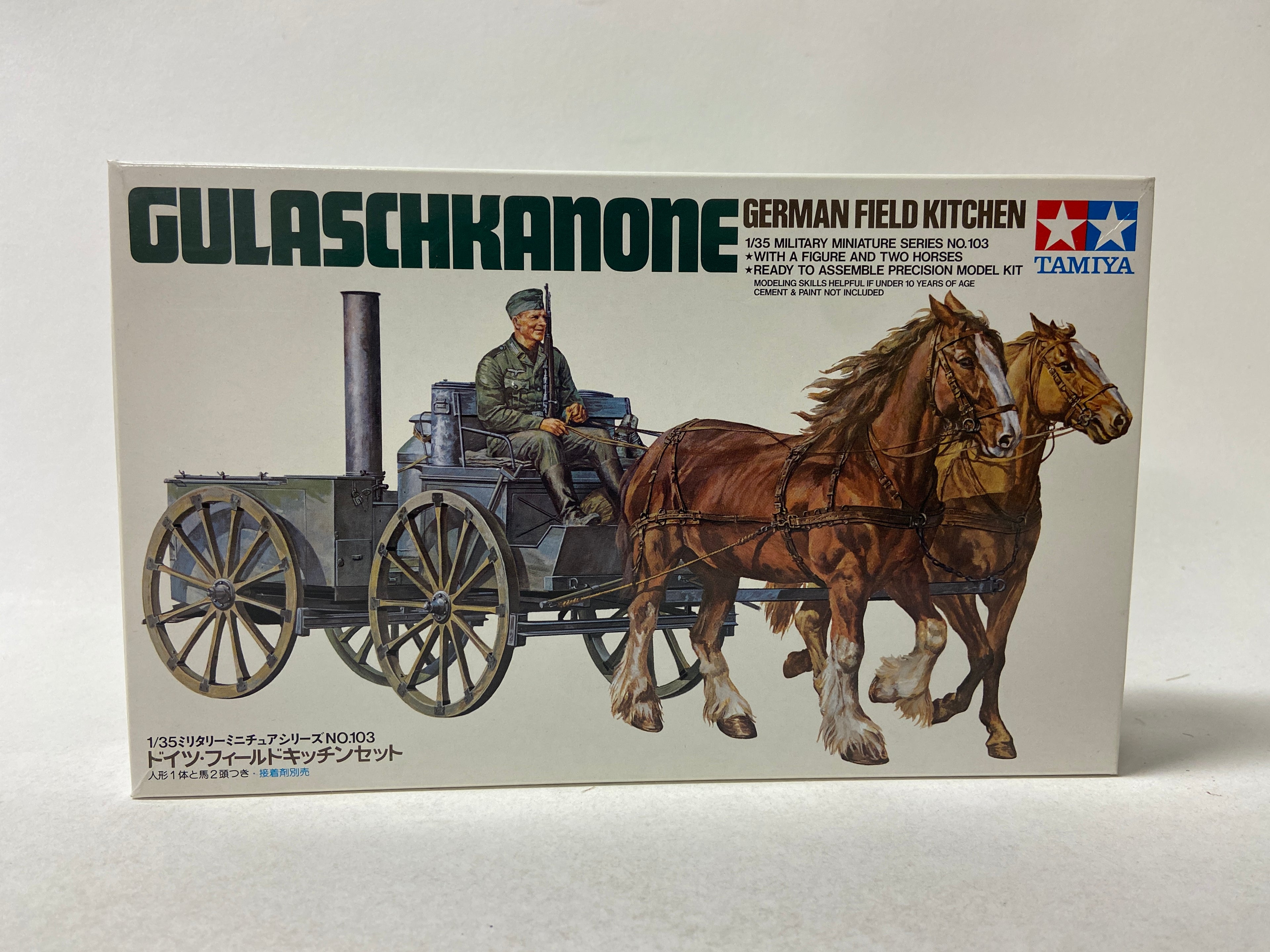 Tamiya 1:35 Gulaschkanone German Field Kitchen 35103