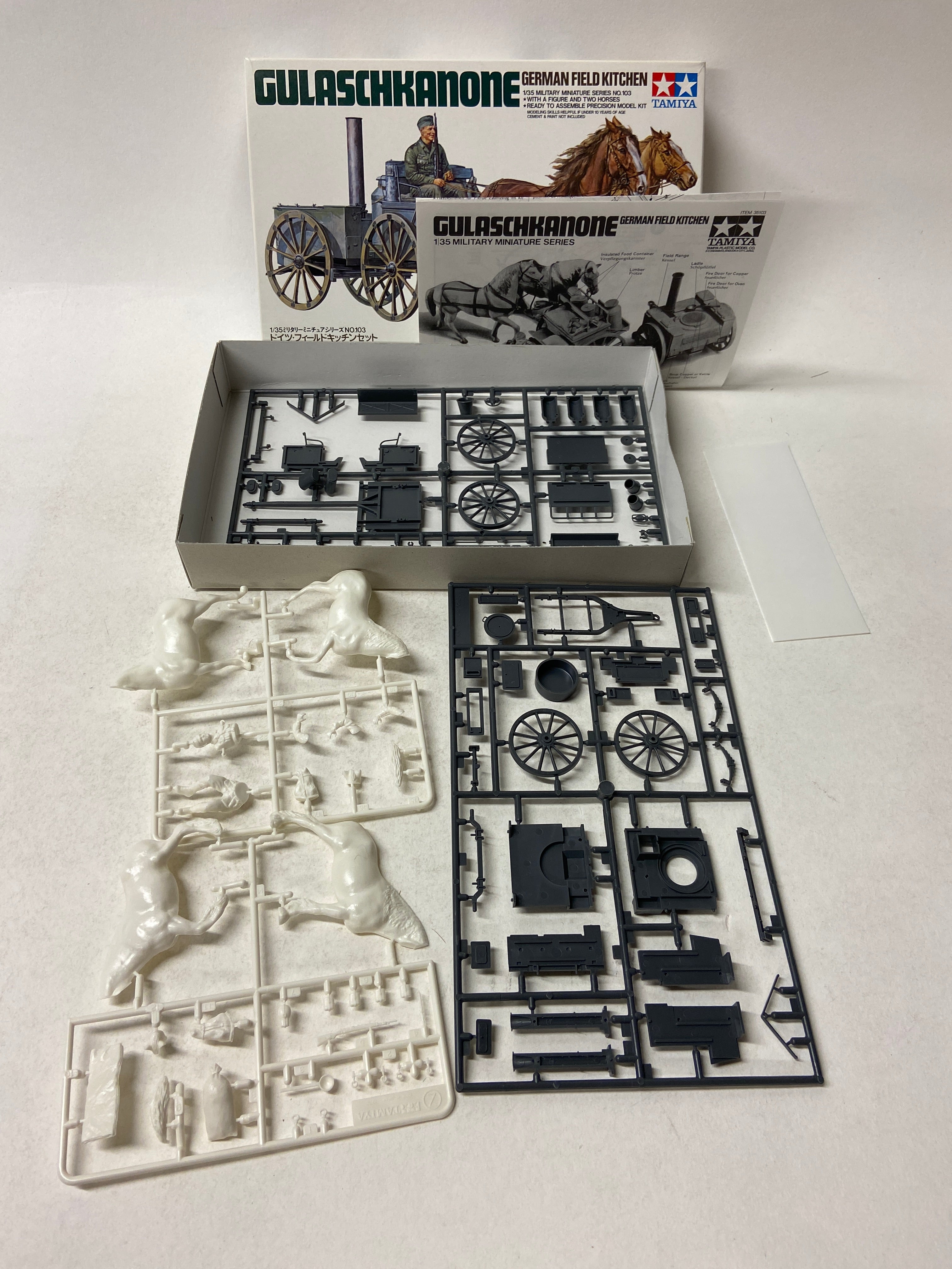 Tamiya 1:35 Gulaschkanone German Field Kitchen 35103