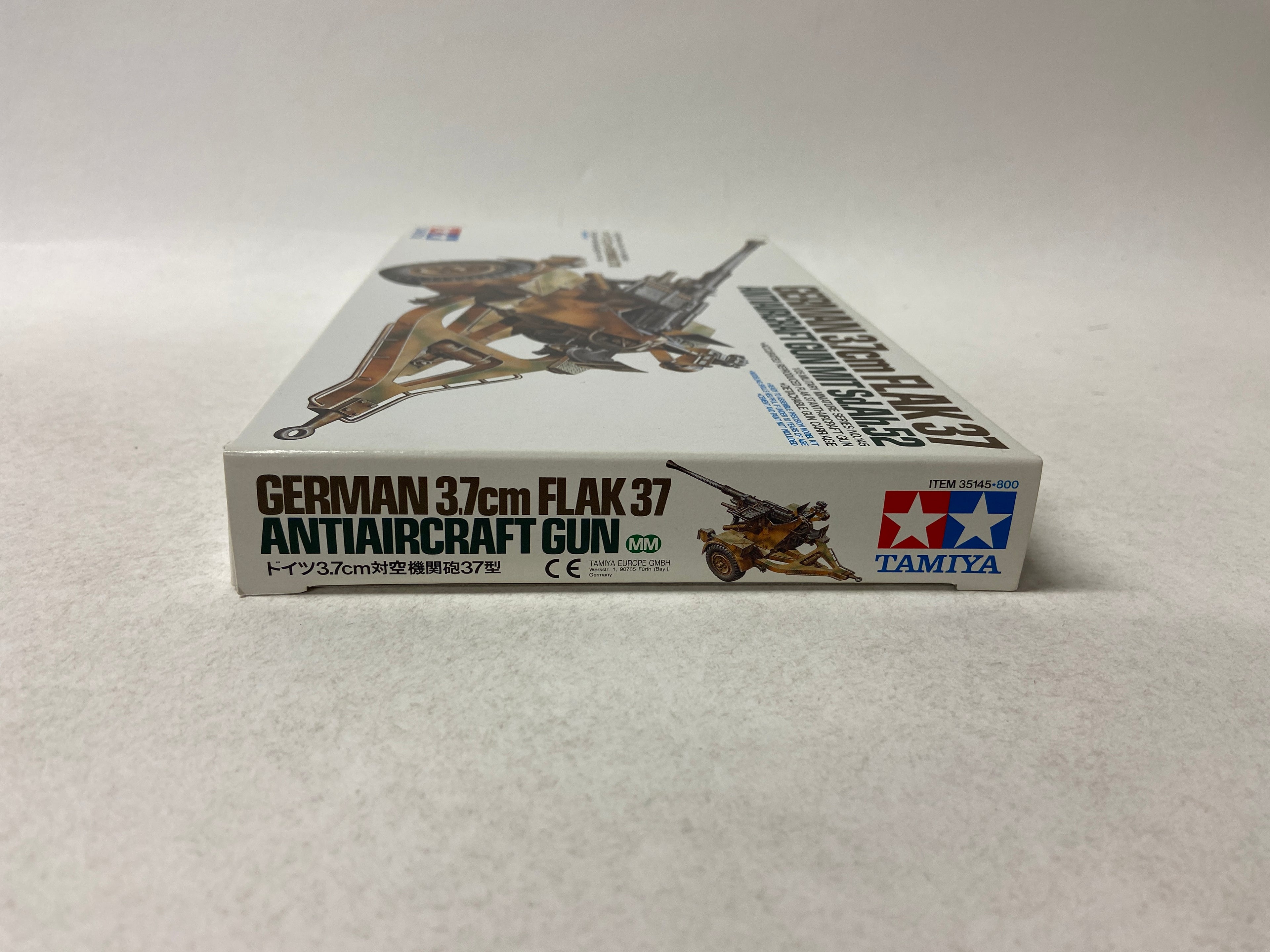 Tamiya 1:35 German 3.7cm Flak 37 Antiaircraft Gun Mit Sd.Ah.52 35145