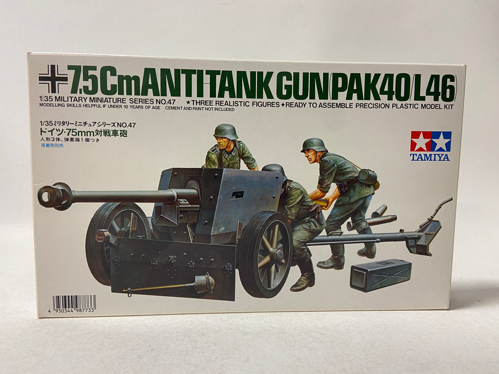 7.5cm Anti-Tank Gun Pak 40 L46 incl. upgrade sets