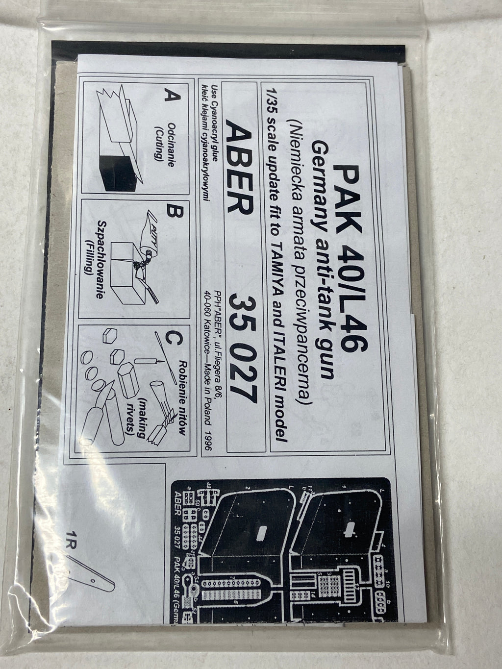 7.5cm Anti-Tank Gun Pak 40 L46 incl. upgrade sets
