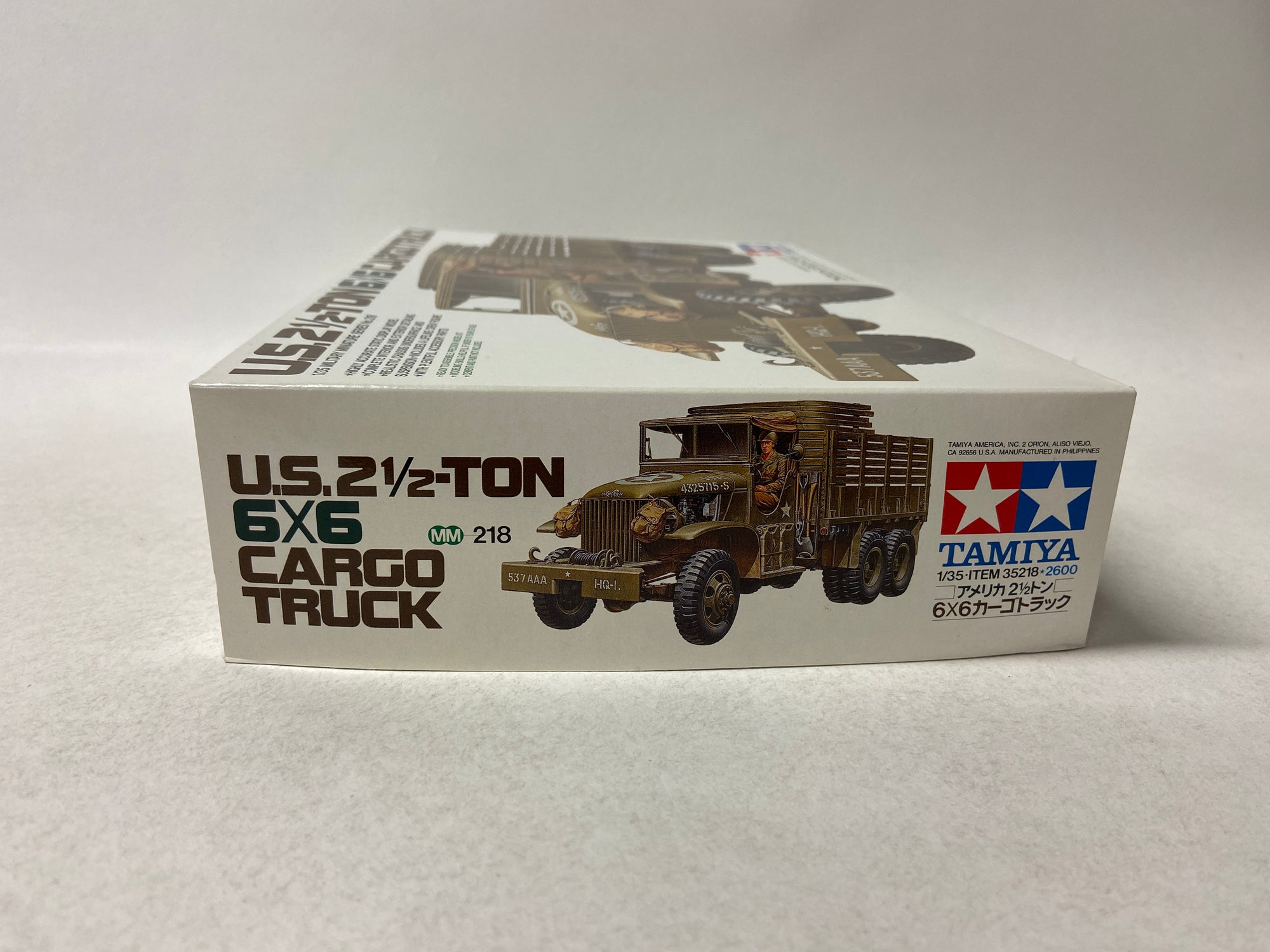 U.S. 2 1/2-Ton 6X6 Cargo Truck