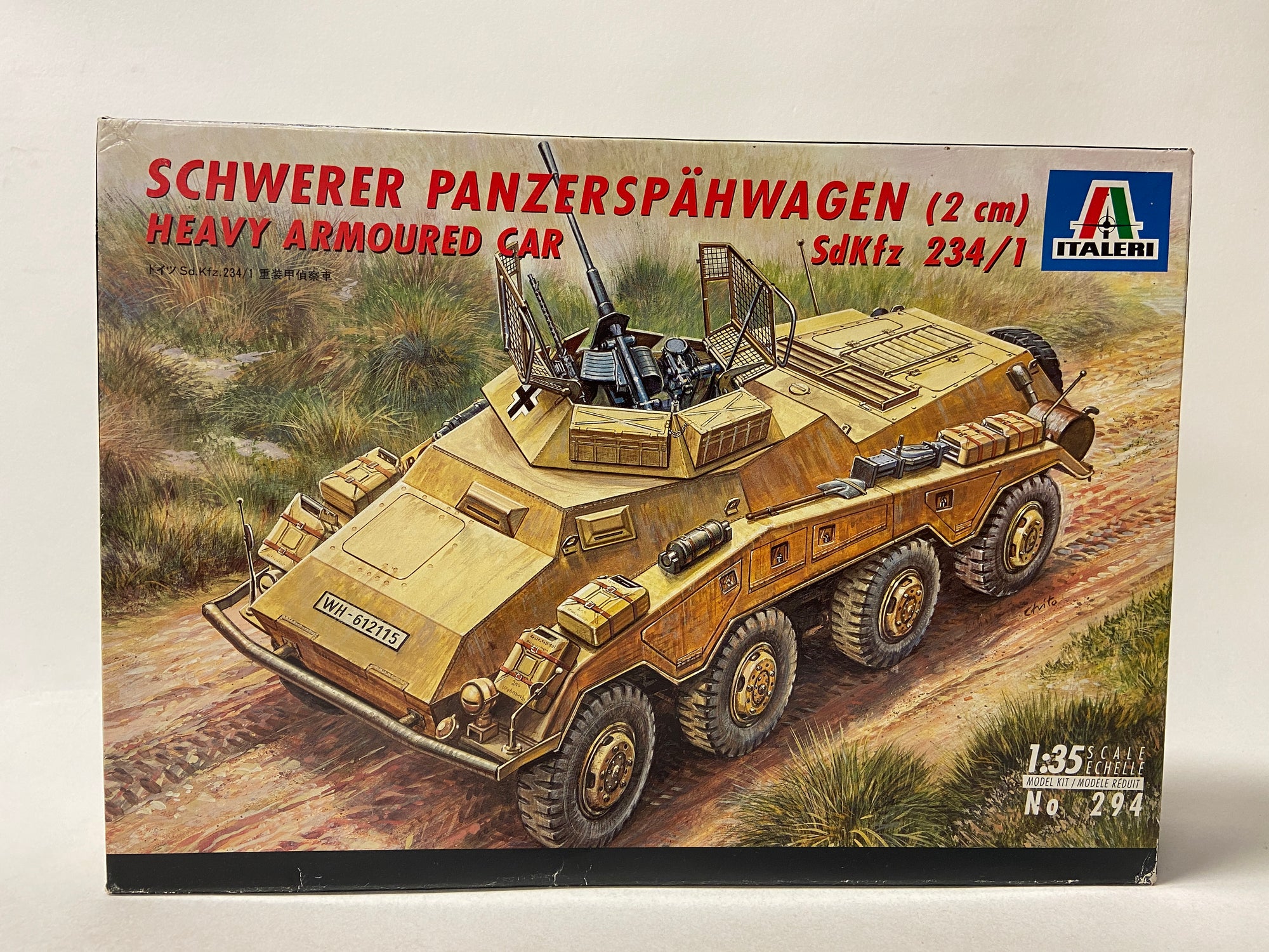 Schwerer Panzerspähwagen SdKfz 234/1 incl. upgrade sets