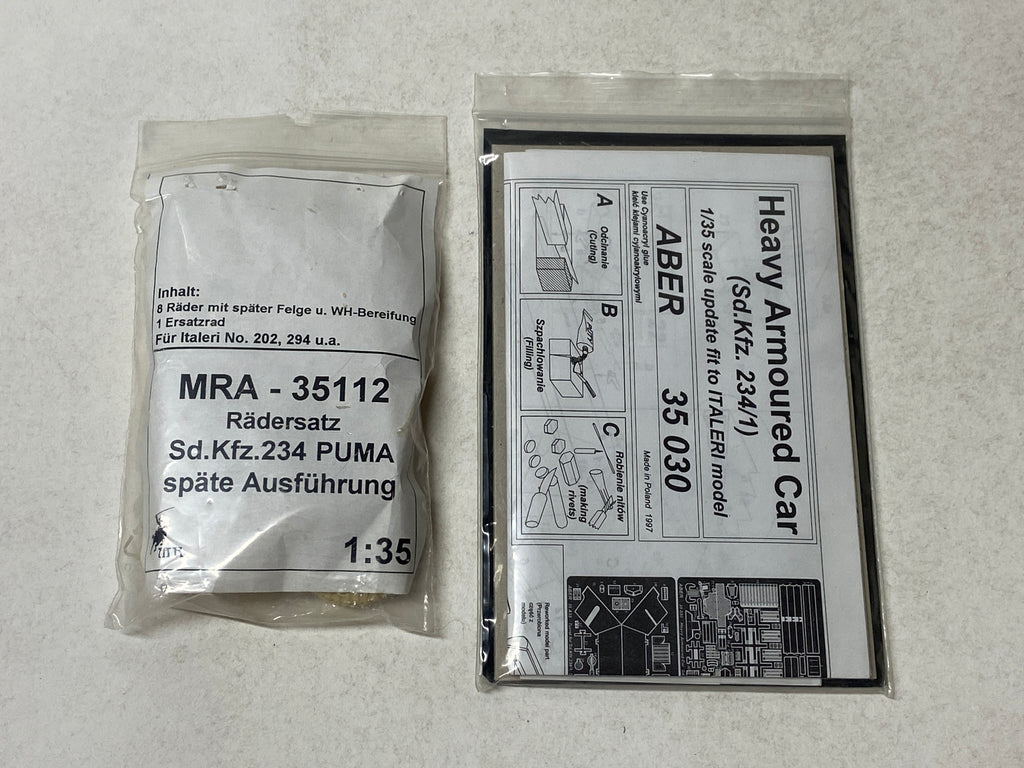 Schwerer Panzerspähwagen SdKfz 234/1 incl. upgrade sets