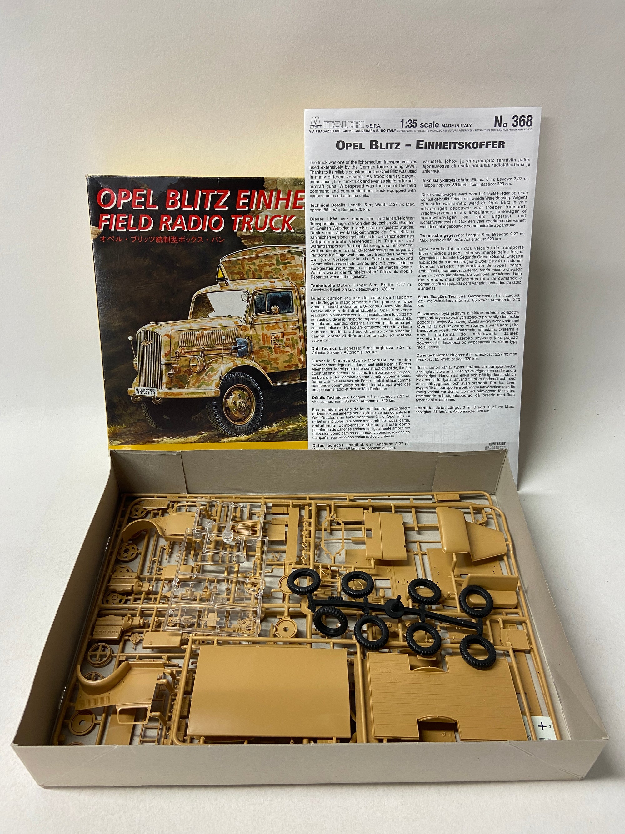 Opel Blitz Einheitskoffer Field Radio Truck