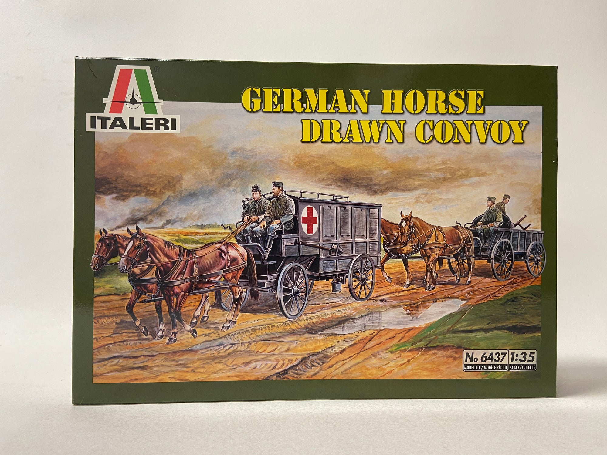 German Horse Drawn Convoy