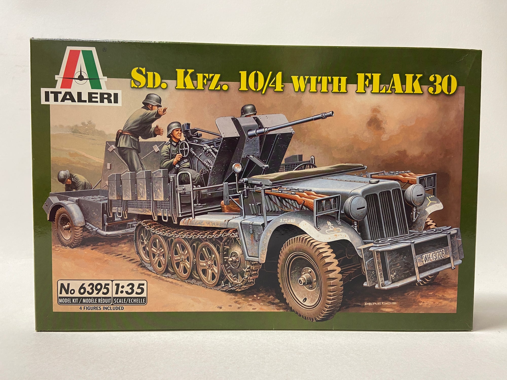 Sd. Kfz. 10/4 with Flak 30