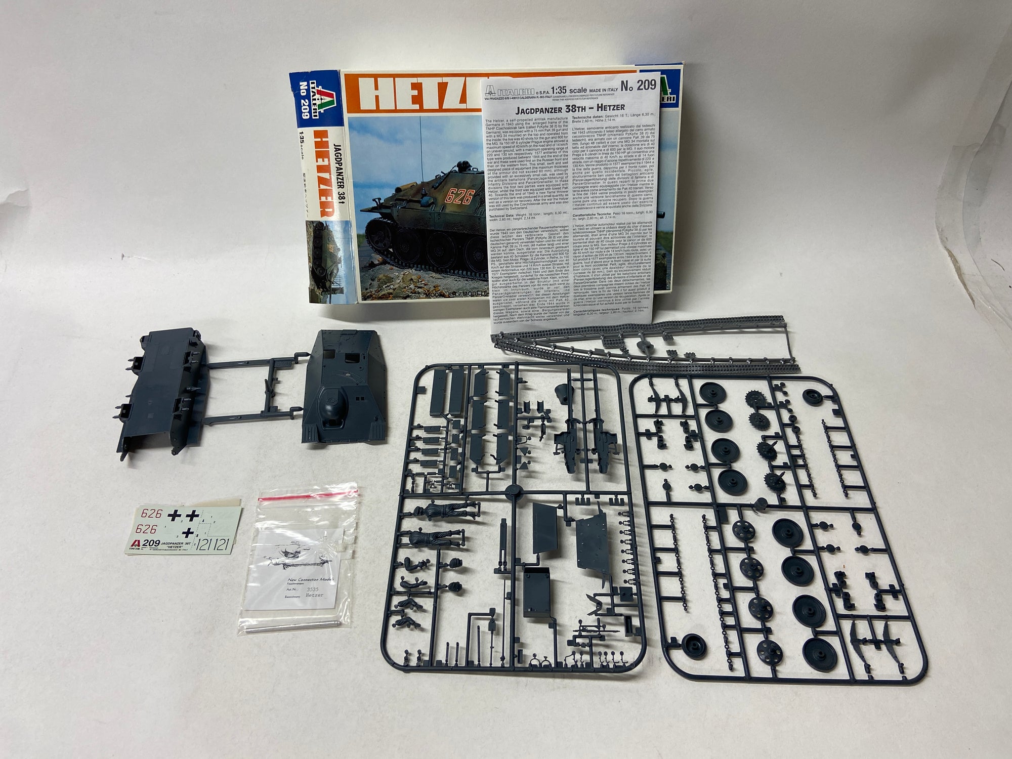 Hetzer Jagdpanzer 38 t incl. upgrade set