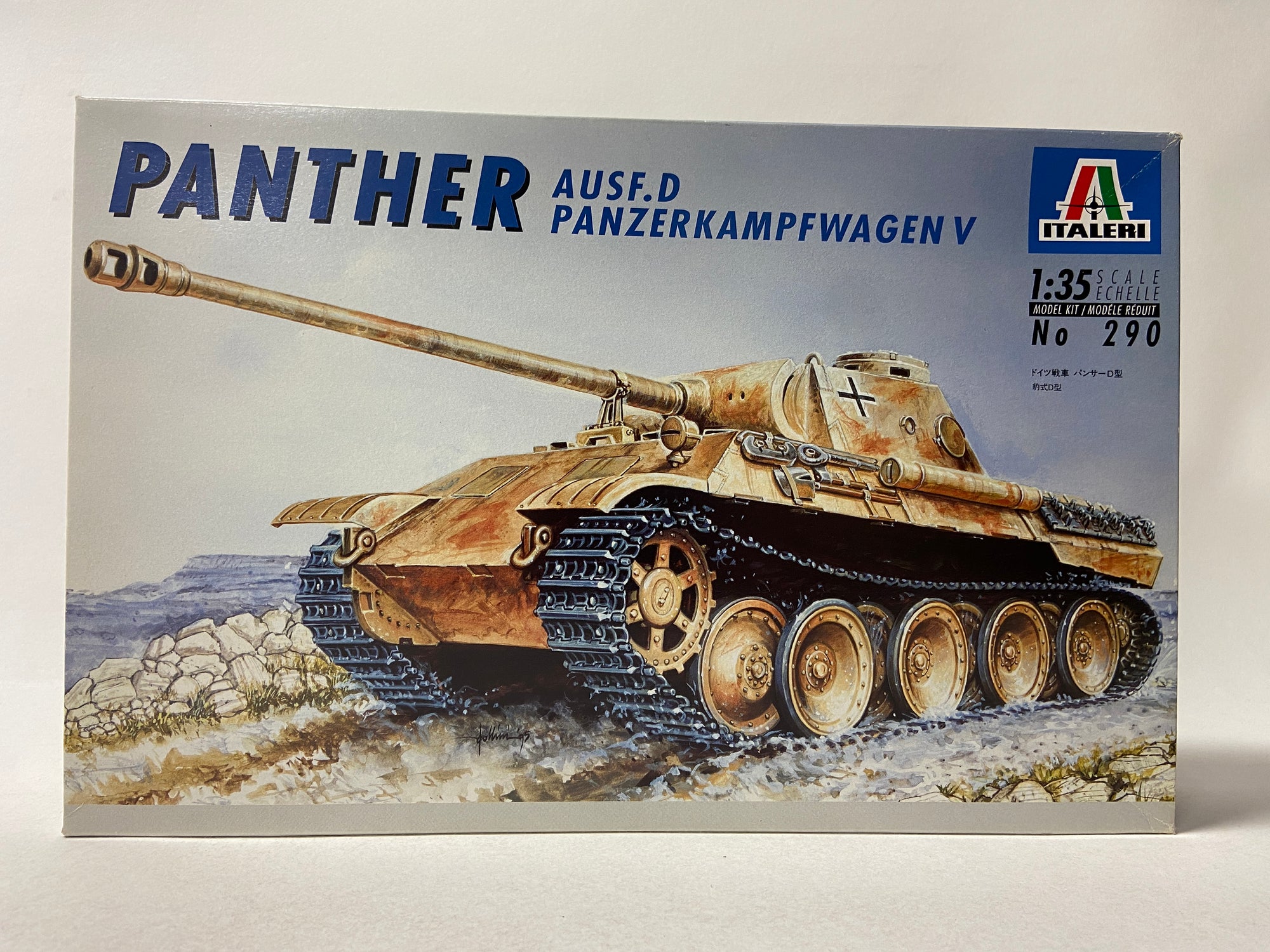 Panther Ausf. D Panzerkampfwagen V incl. upgrade sets