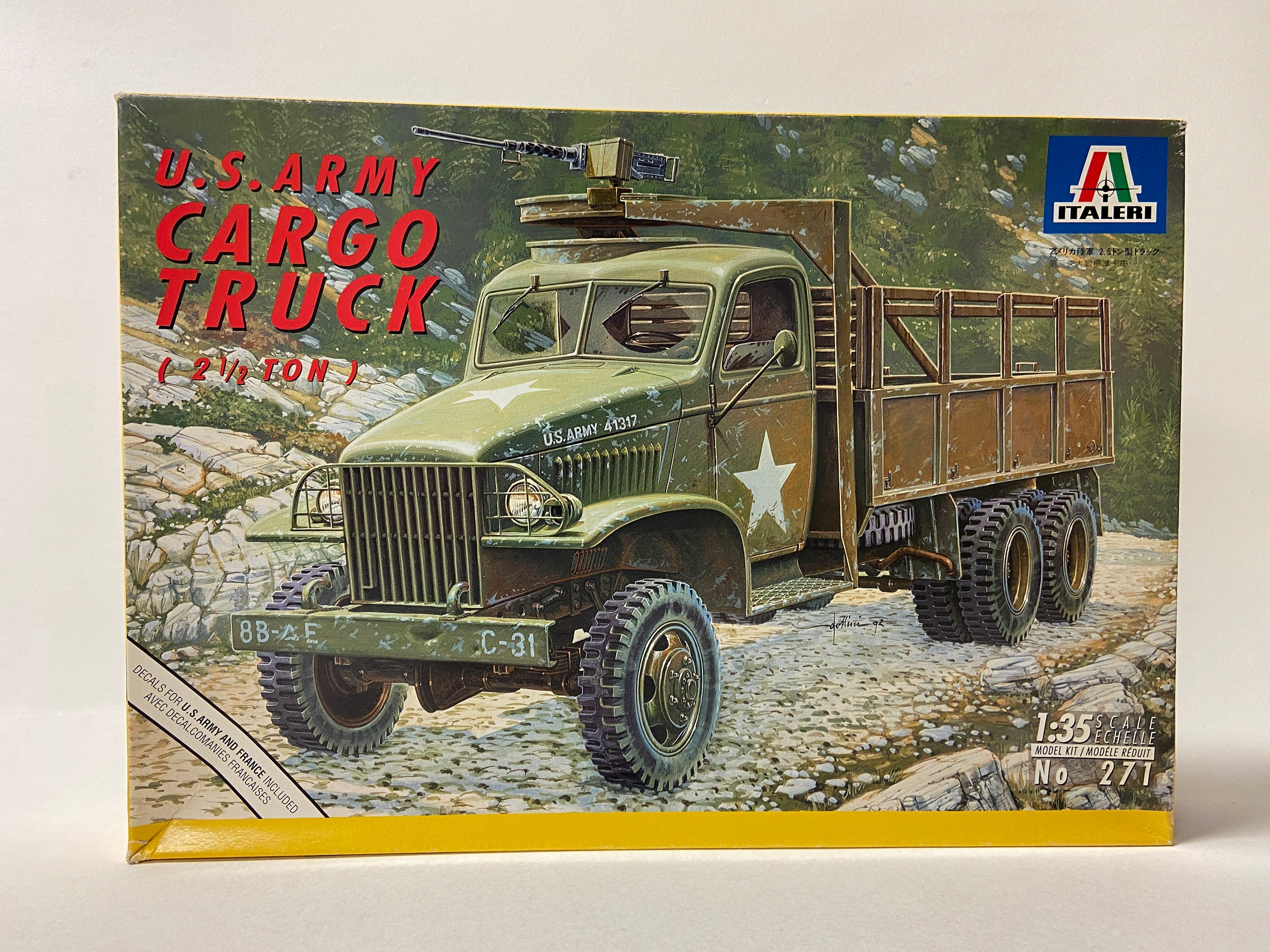 Italeri 1:35 U.S. Army Cargo Truck (2 1/2 Ton) 271