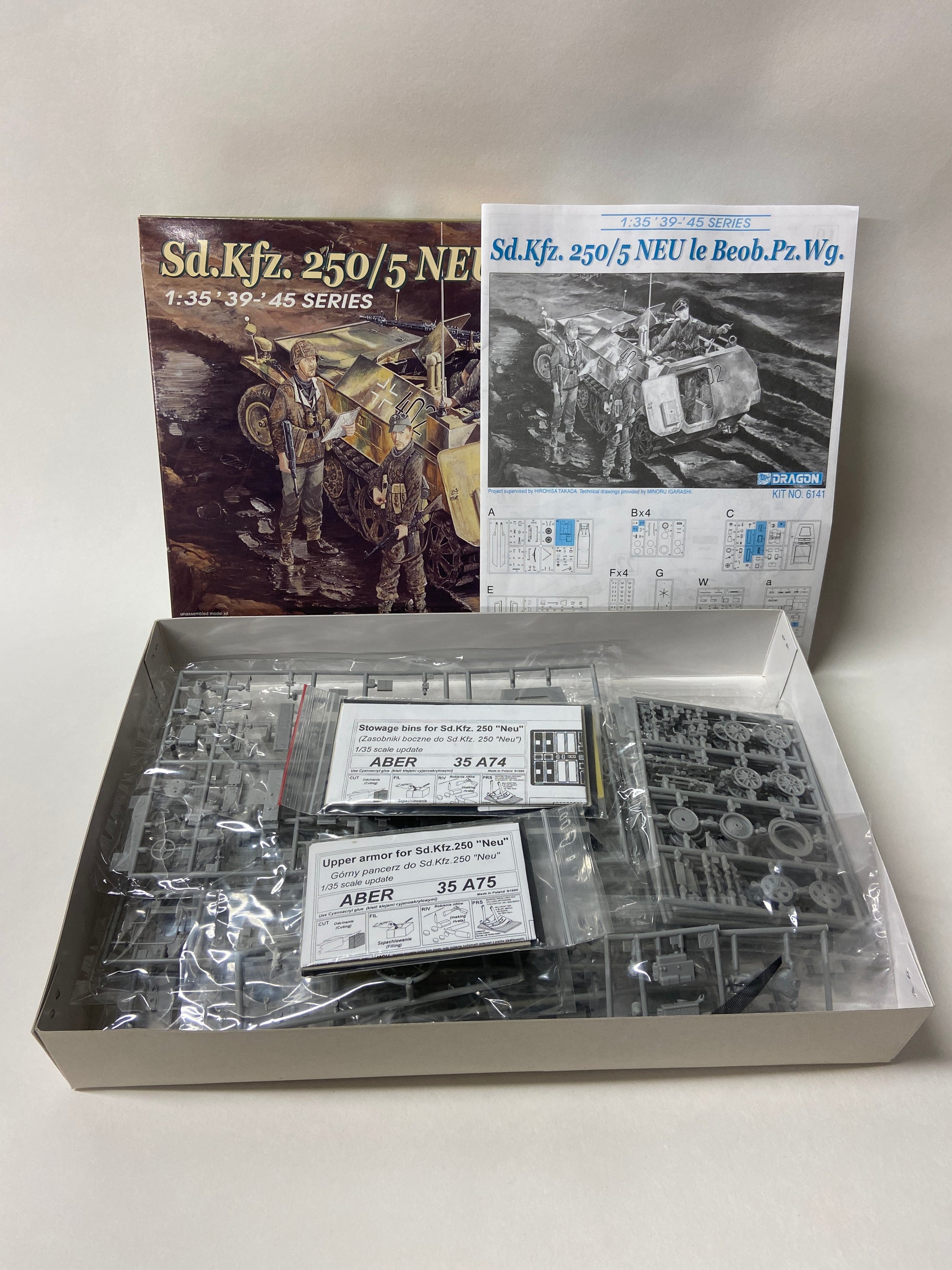 Sd. Kfz. 250/5 Neu le Beob. Pz.Wg. incl. upgrades