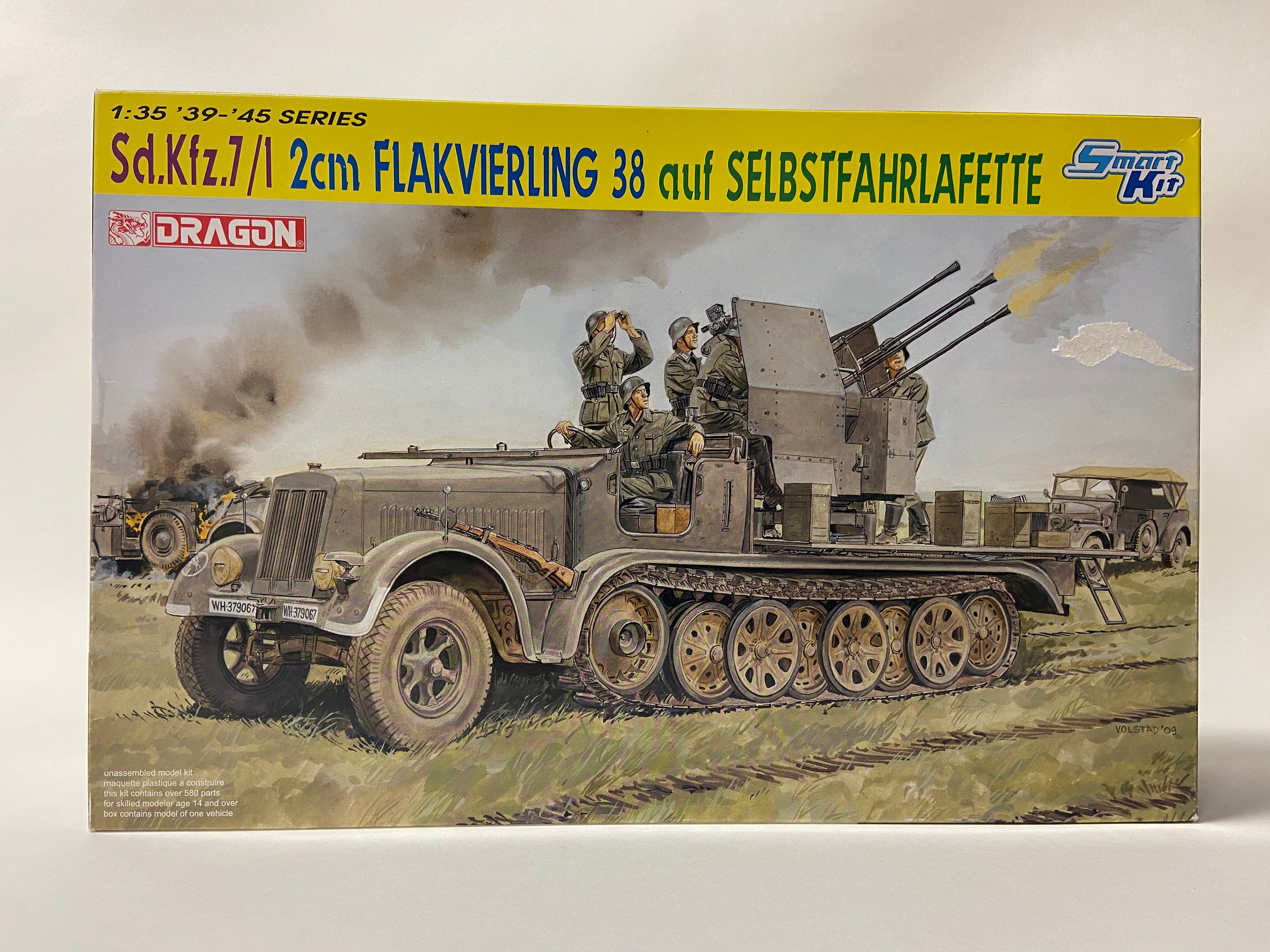 Dragon 1:35 Sd.Kfz.7/1 2cm Flakvierling 38 auf Selbstfahrlafette 6525