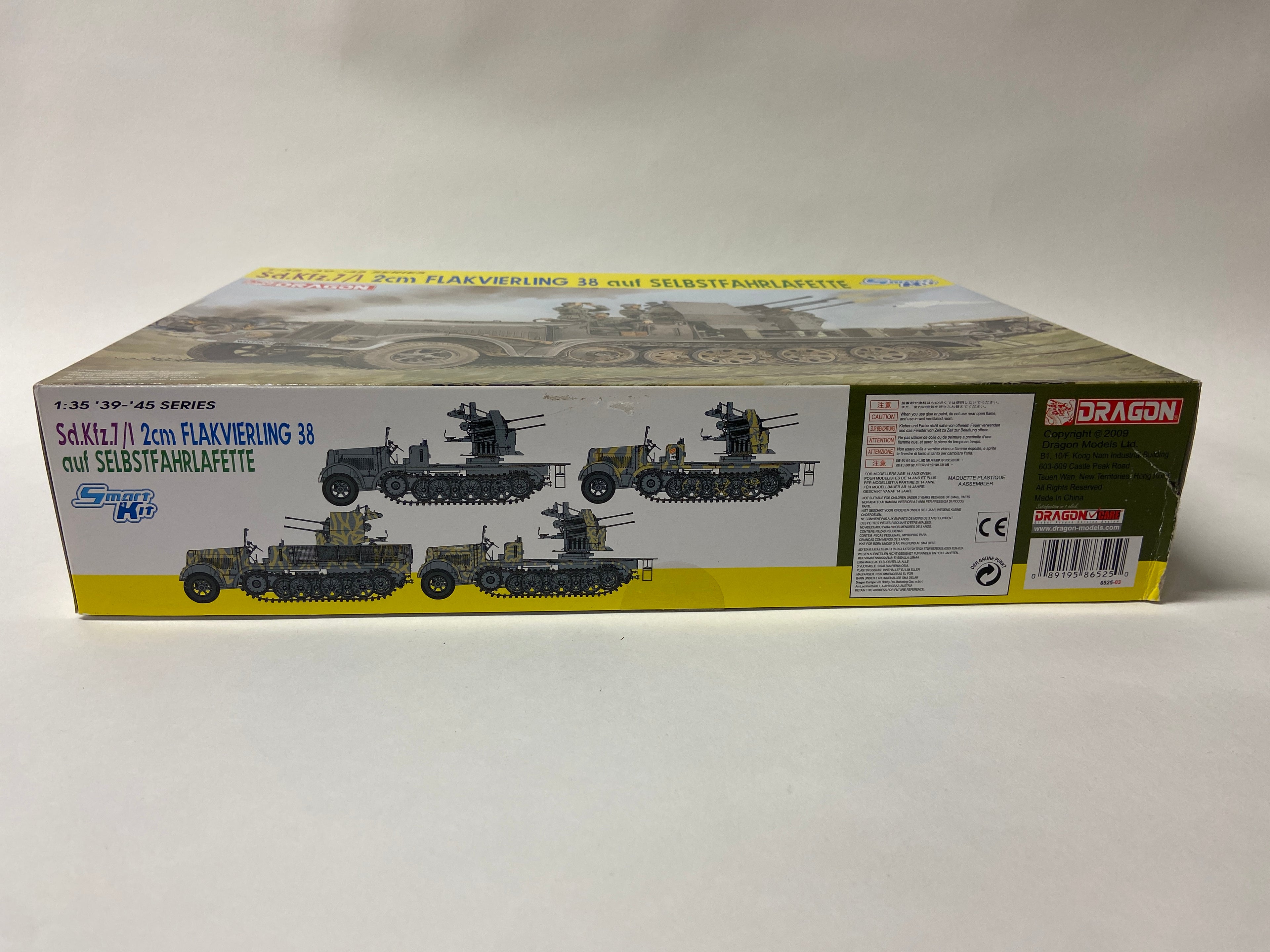 Dragon 1:35 Sd.Kfz.7/1 2cm Flakvierling 38 auf Selbstfahrlafette 6525