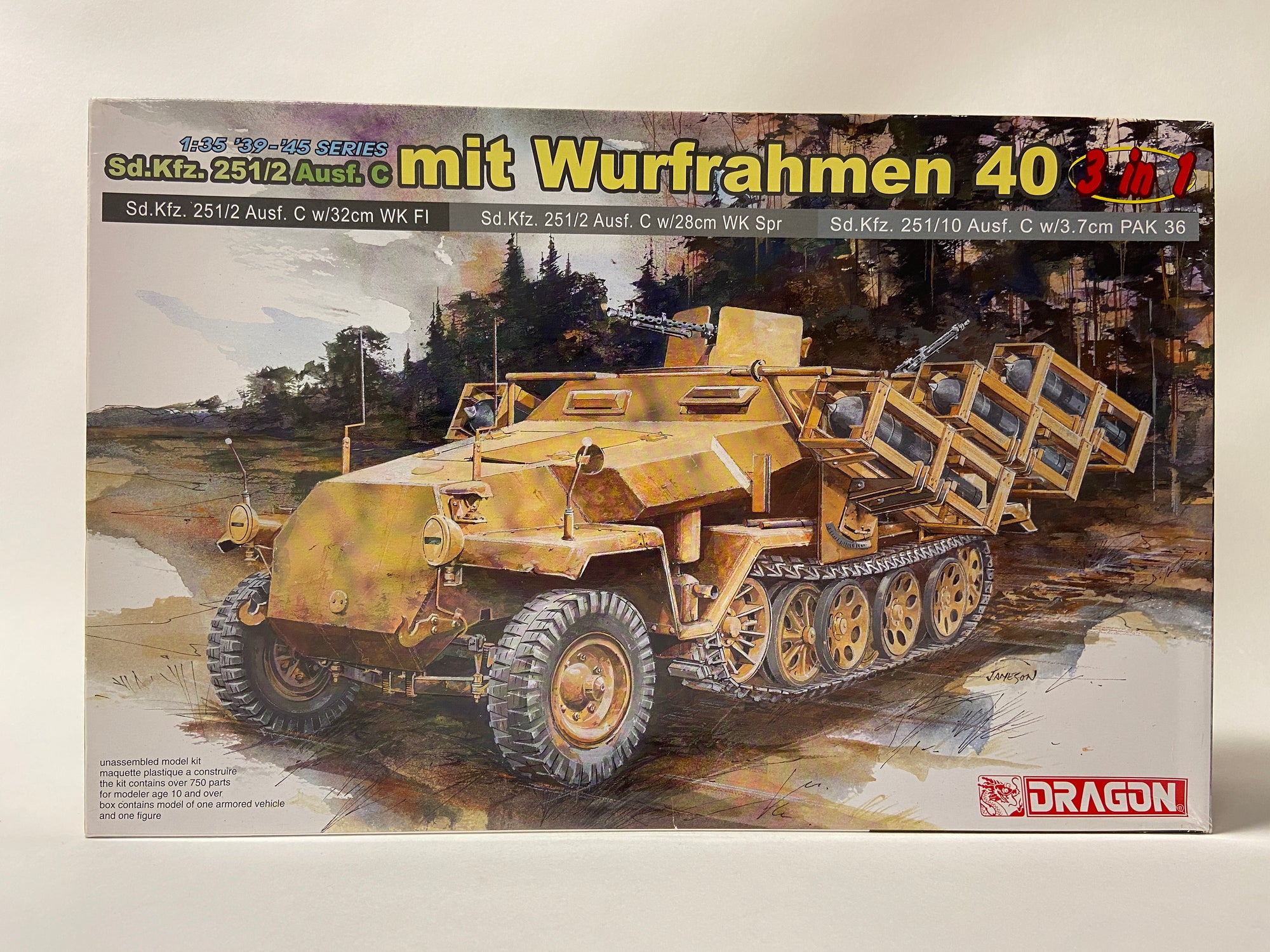 Sd.Kfz. 251/2 Ausf. C mit Wurfrahmen 40