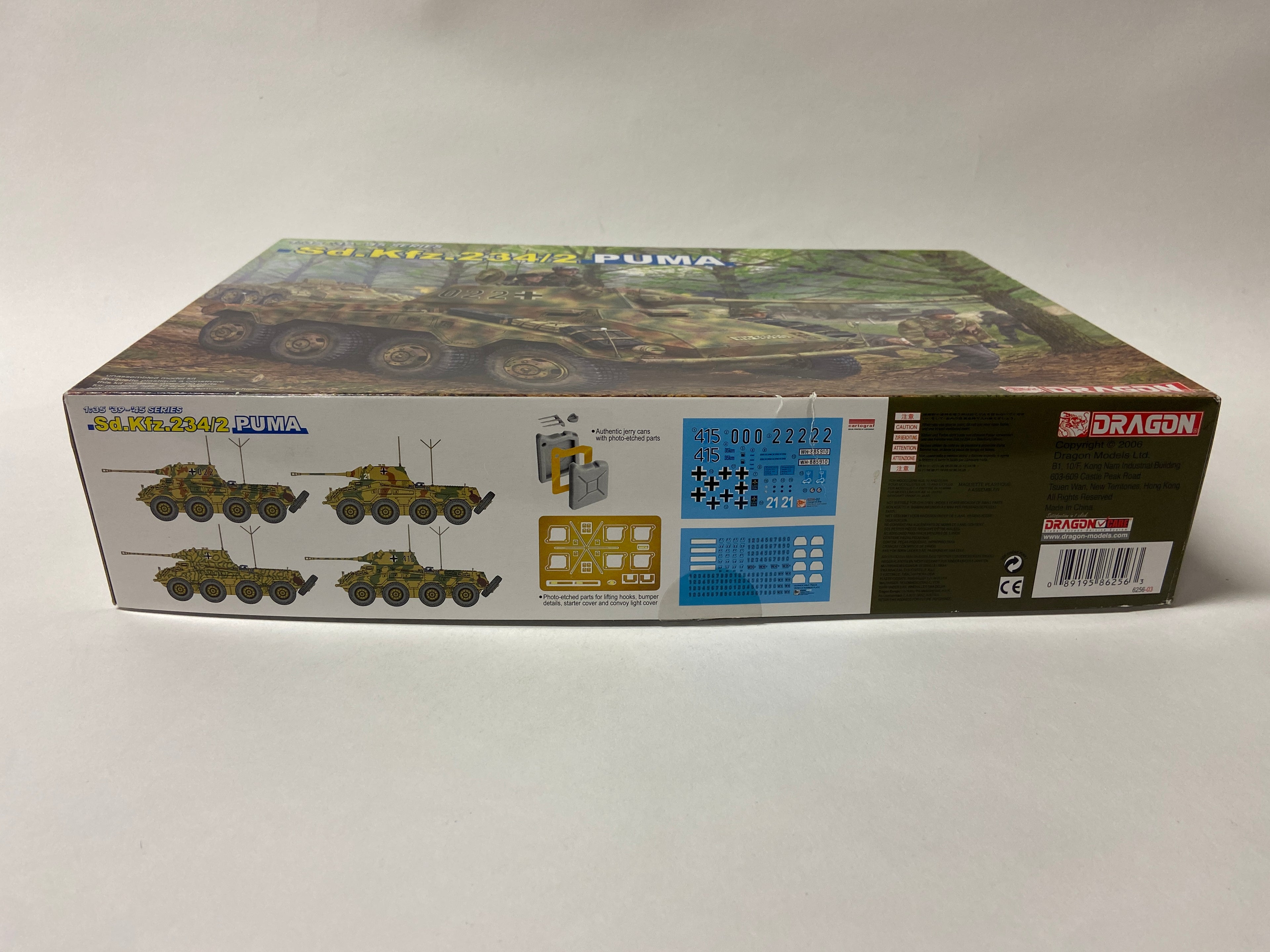 Dragon 1:35 Sd.Kfz. 234/2 Puma 6256