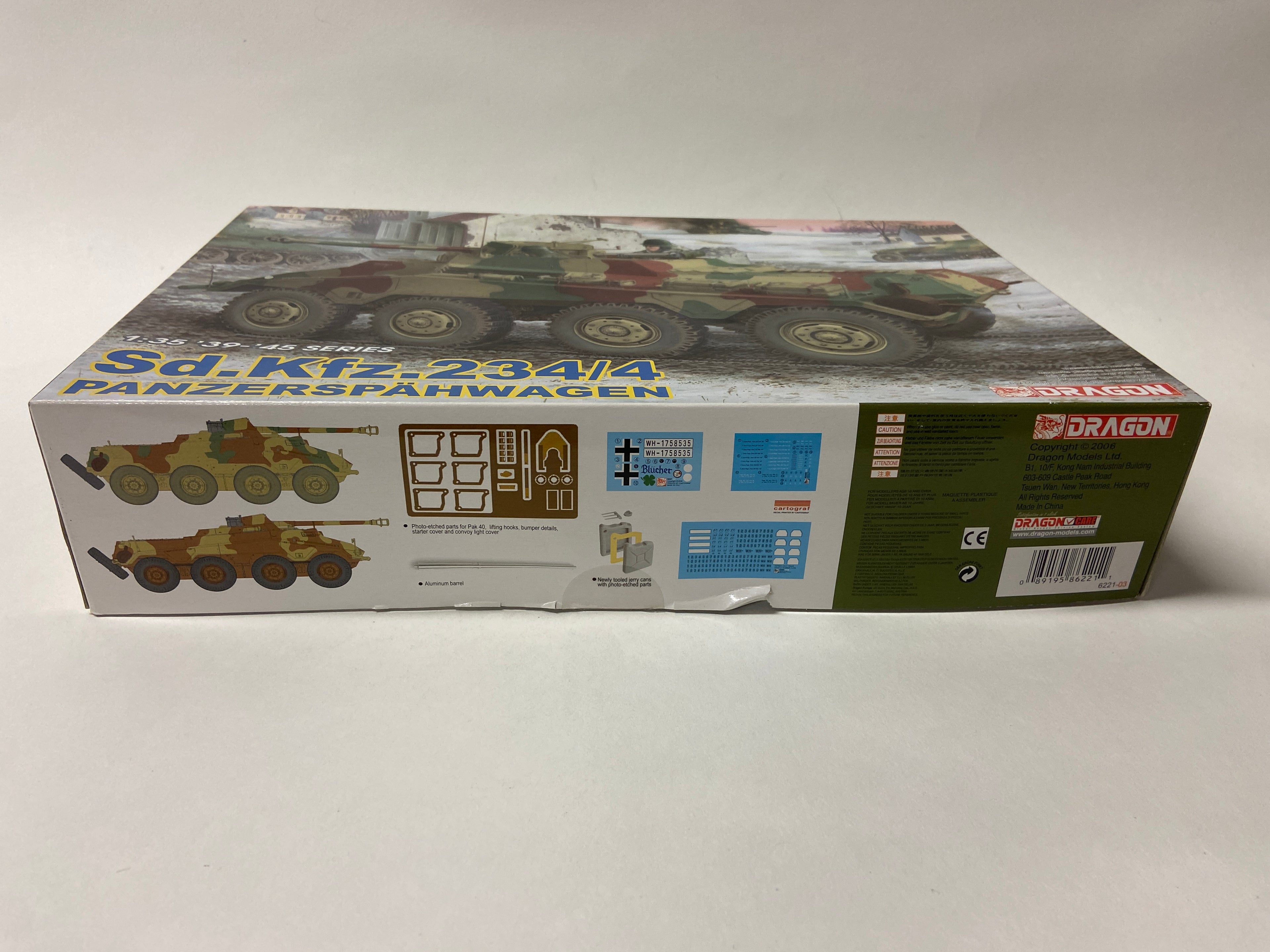 Dragon 1:35 Sd.Kfz. 234/4 Panzerspähwagen 6221
