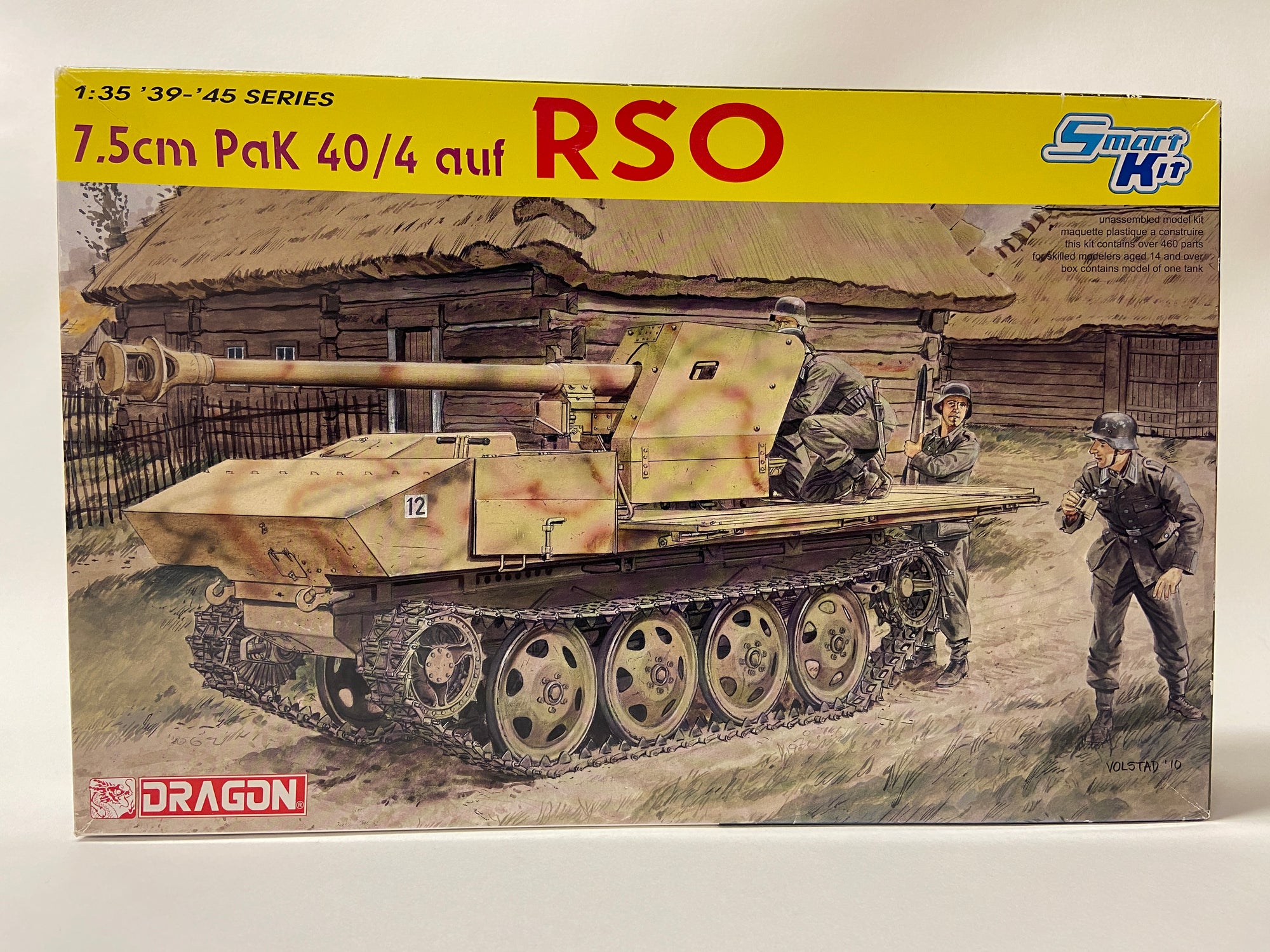 7.5cm Pak 40/4 auf RSO incl. Aber upgrade set