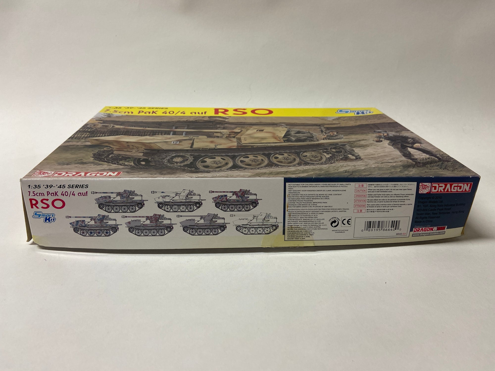7.5cm Pak 40/4 auf RSO incl. Aber upgrade set