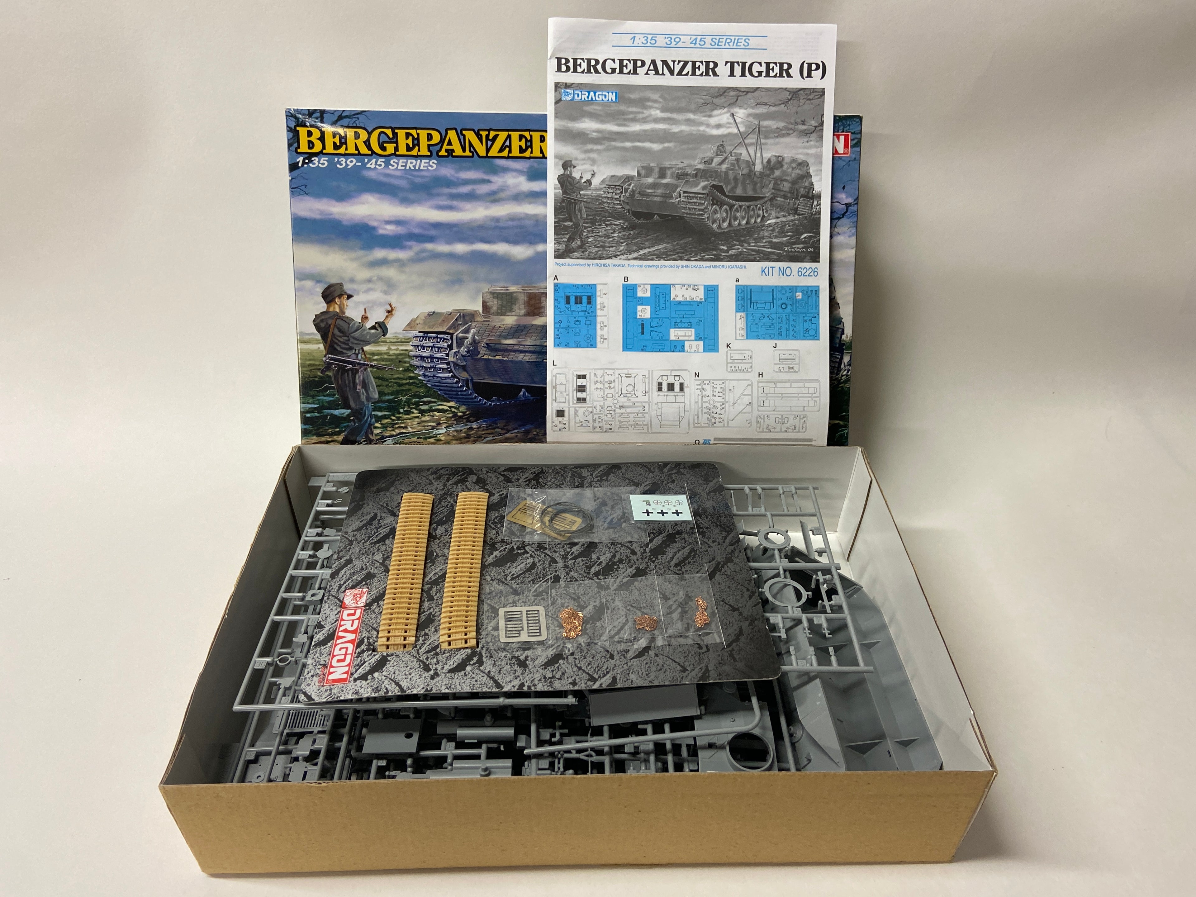 Dragon 1:35 Bergepanzer Tiger (P) 6226